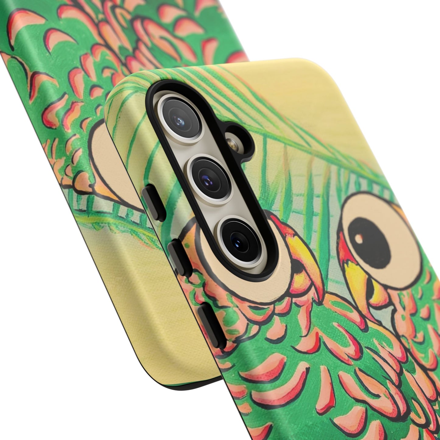 Chatty Cyclops Parrots Tough Phone Case
