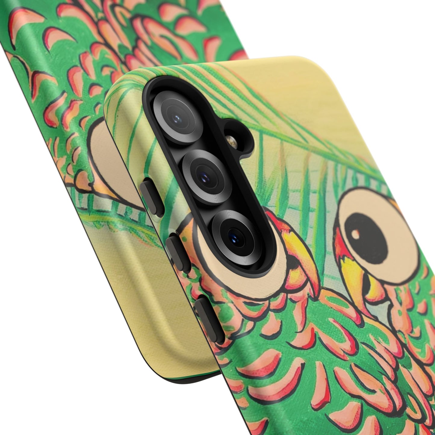 Chatty Cyclops Parrots Tough Phone Case