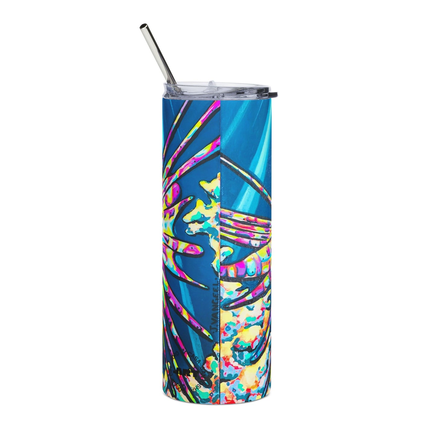 Cyclops Lionfish Stainless Steel Tumbler, 20oz | Fun Travel Mug, Eco-Friendly