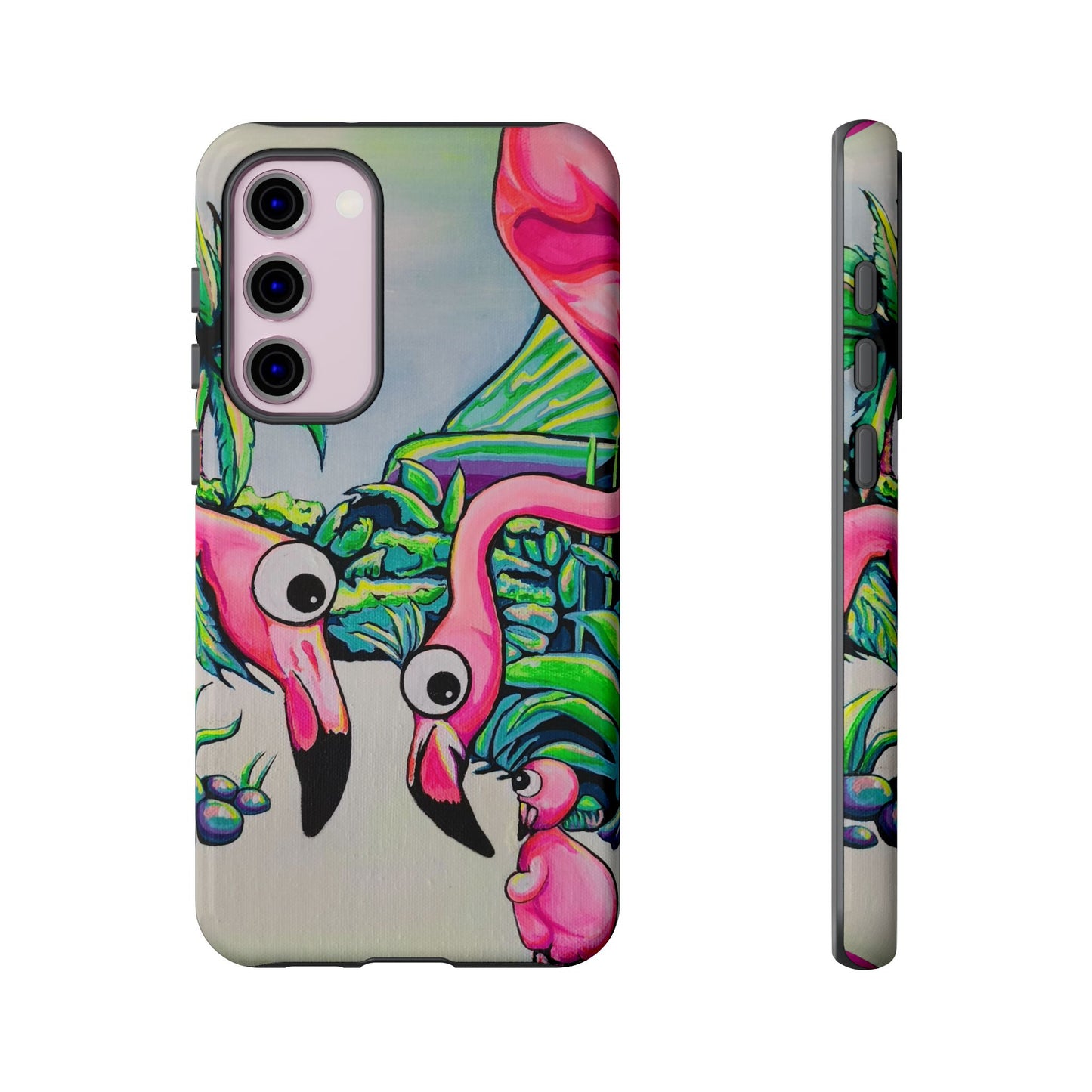 Flamingo Family Phone Case