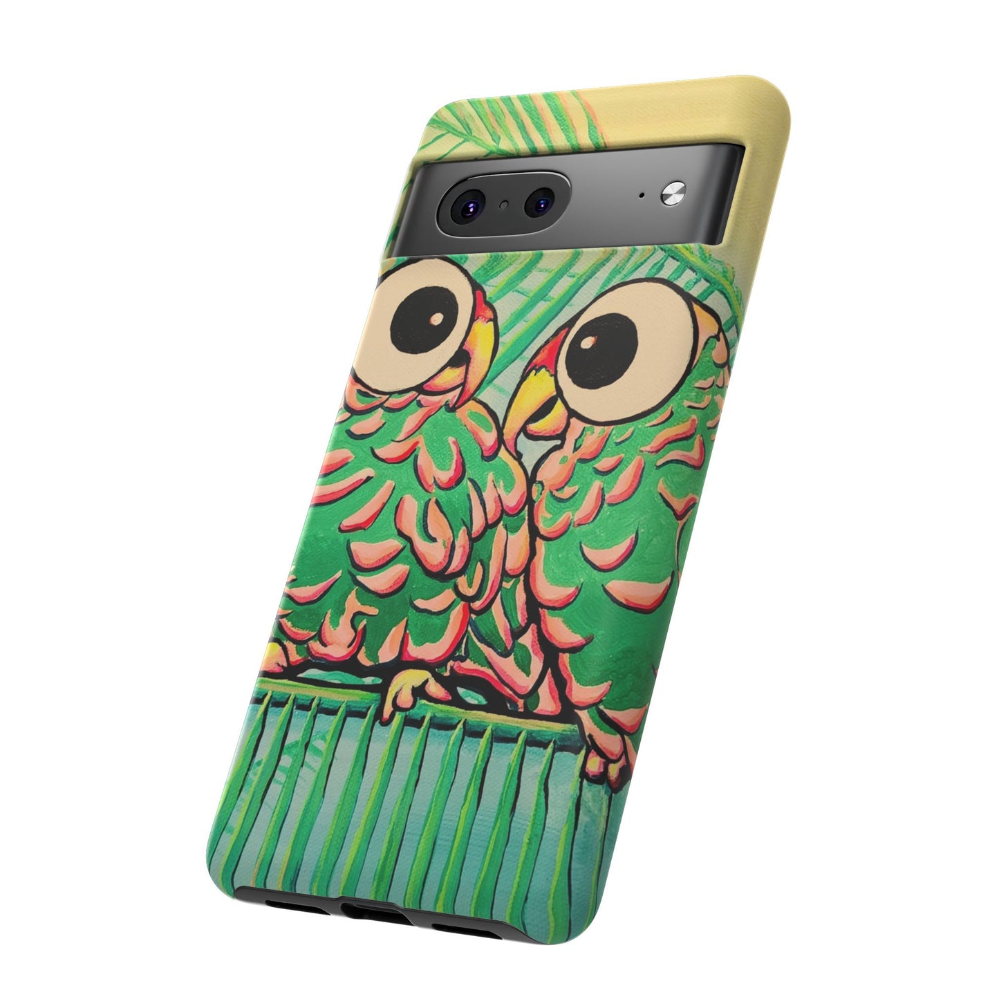 Chatty Cyclops Parrots Tough Phone Case
