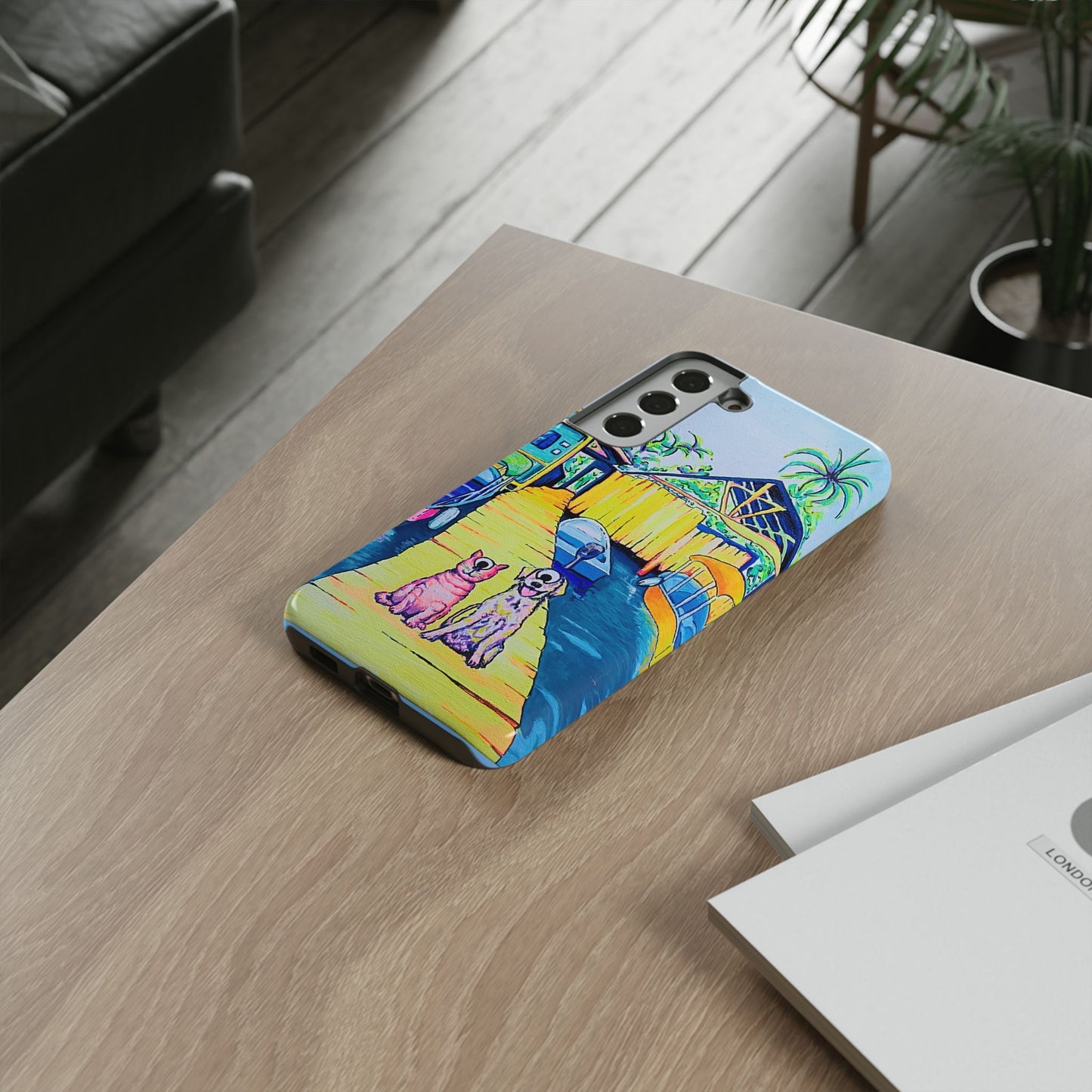 Bocas Cat and Dog Tough Phone Case