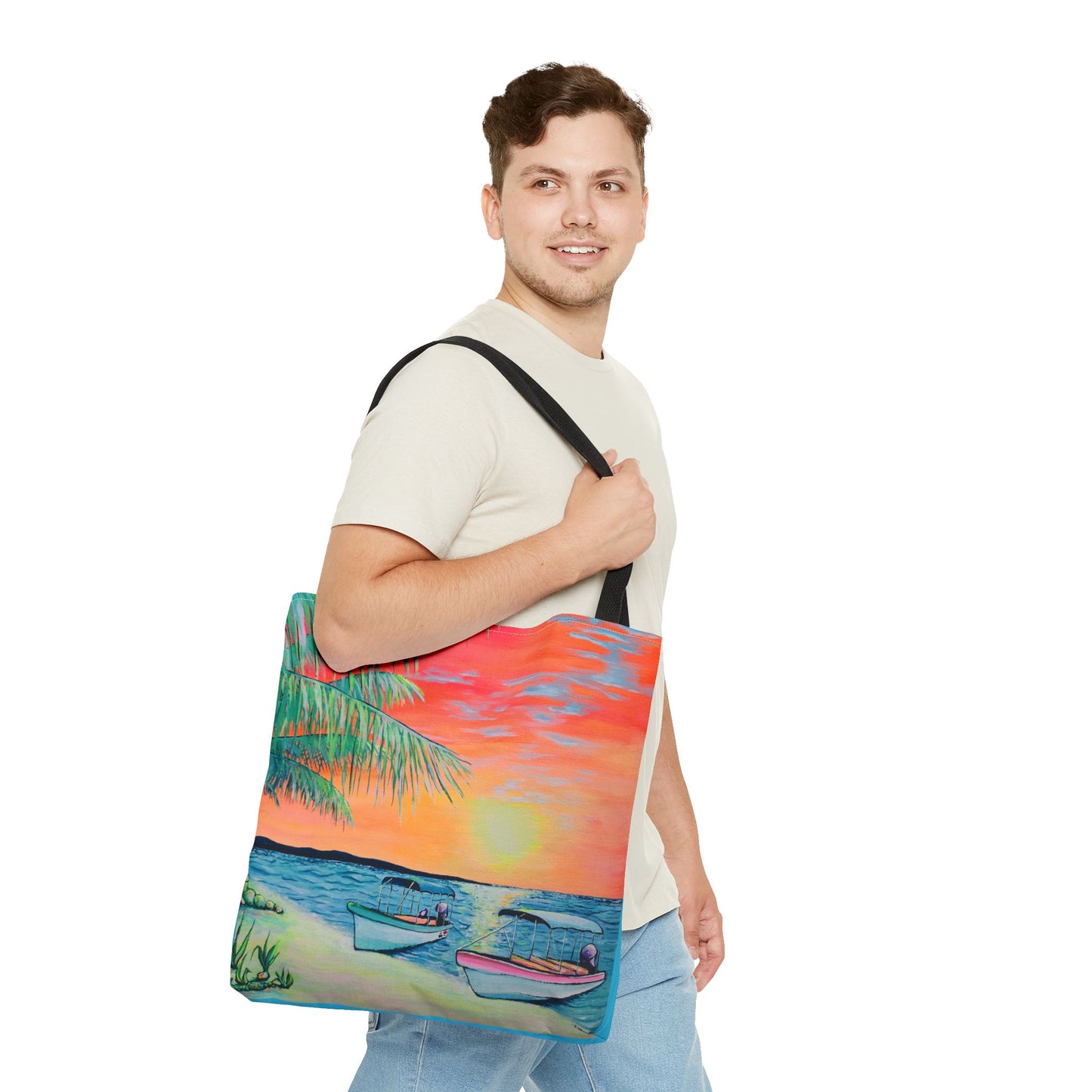 Premium Panga Express Tote Bag, Original Artist Design, Reusable Shopping Tote, Eco-Friendly