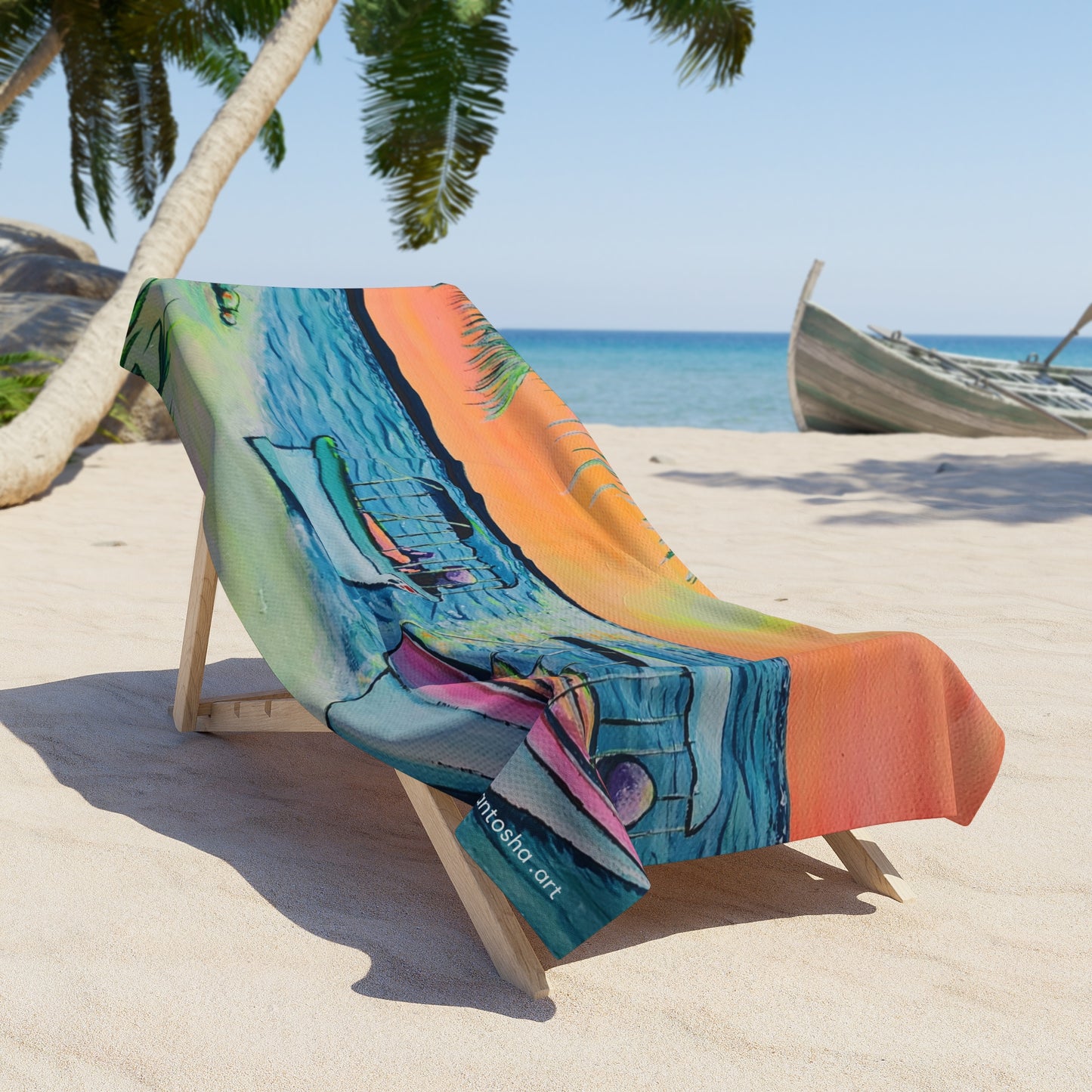 Panga Express Beach Towel for Summer Fun and Vacation Essentials
