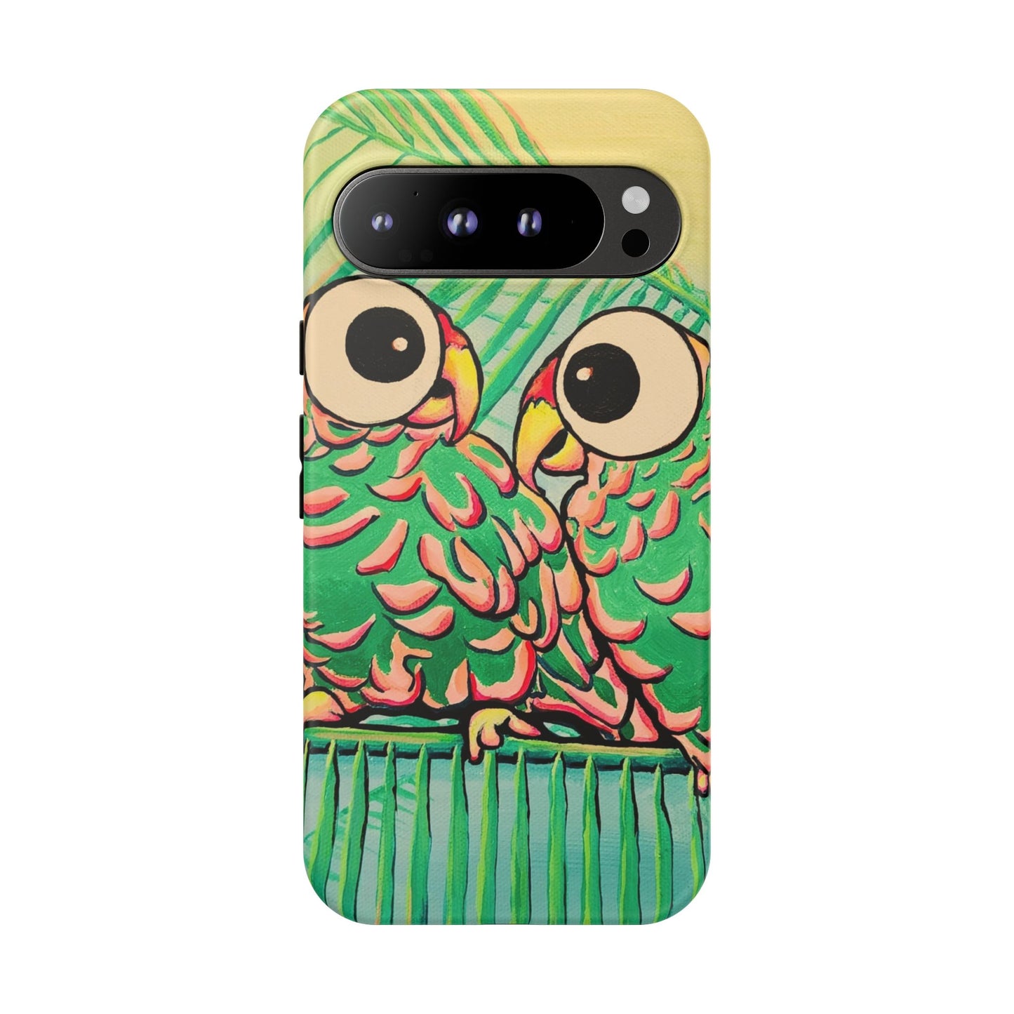 Chatty Cyclops Parrots Tough Phone Case