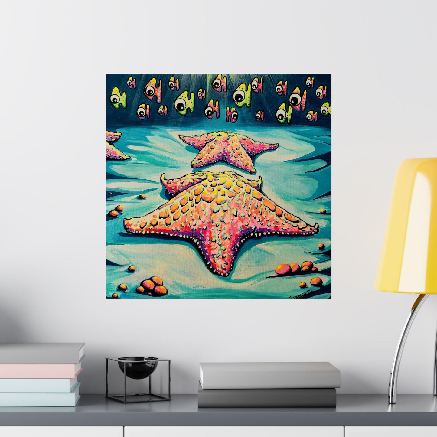 Cyclops Starfish Giclée Art Poster