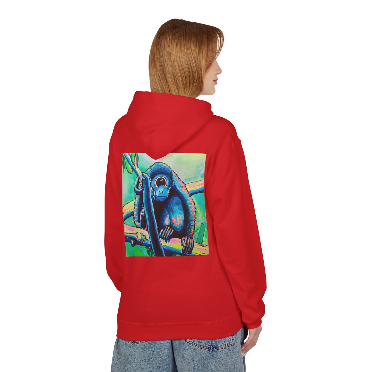 Unisex Cyclops Monkey Soft Hoodie