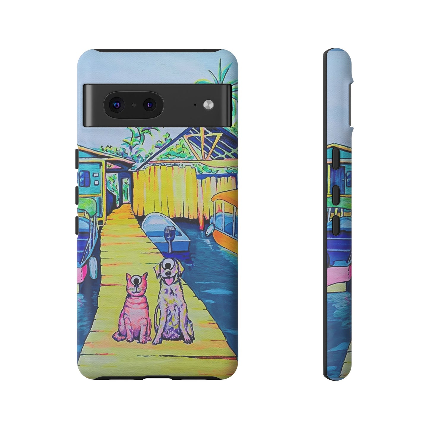 Bocas Cat and Dog Tough Phone Case