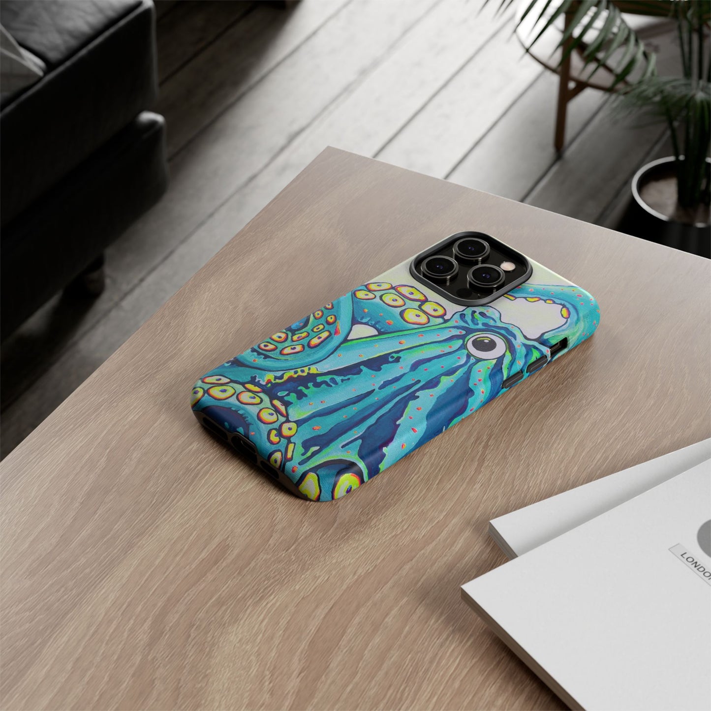 Cyclops Octopus Tough Phone Case