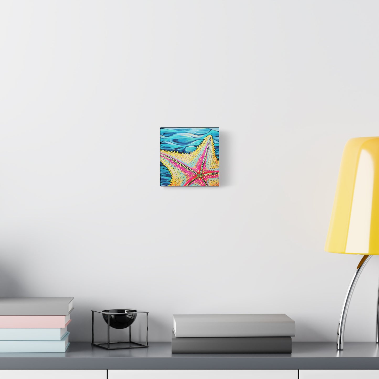 Starfish Beach Bocas Original Canvas Art Print, Gift, Unique Wall Decor