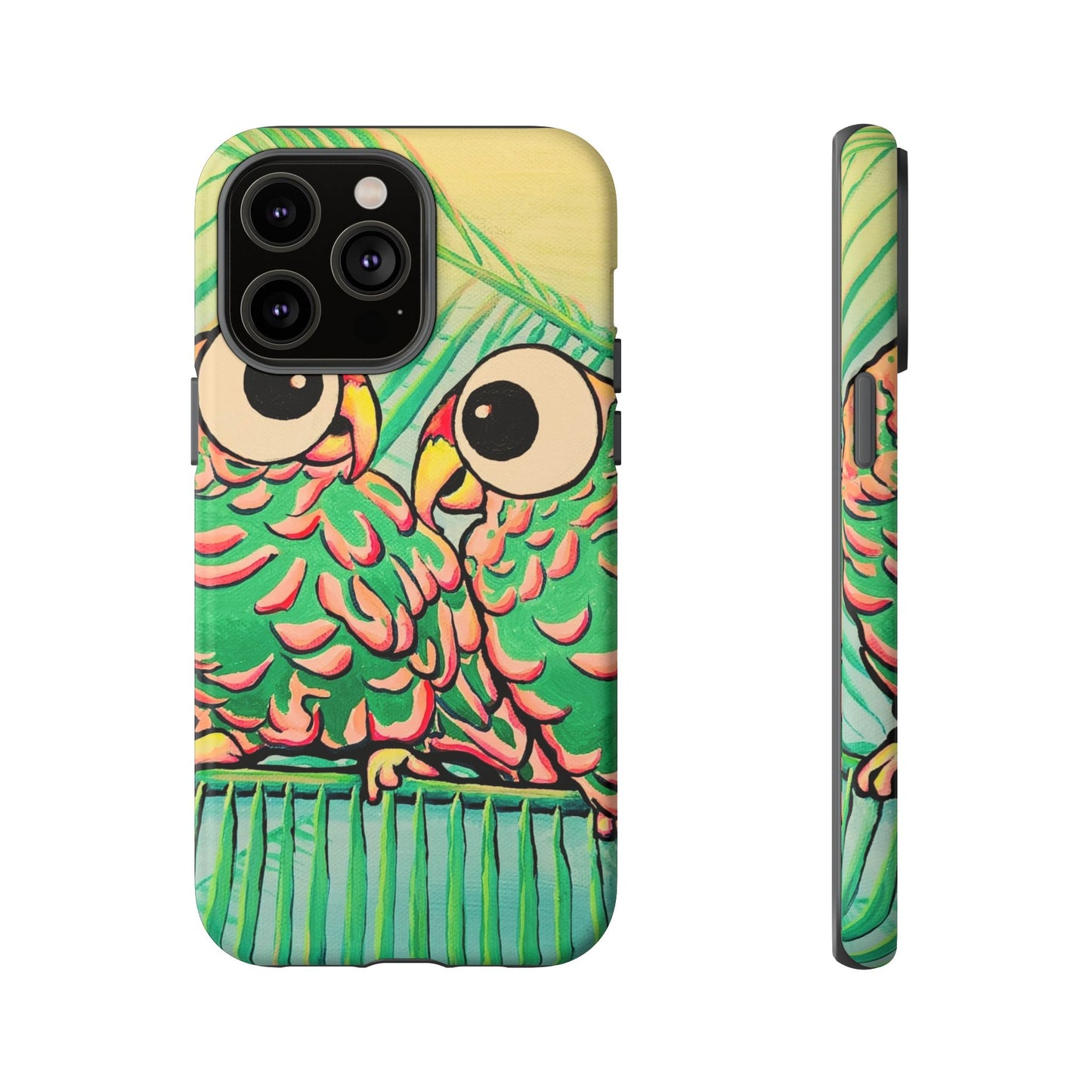 Chatty Cyclops Parrots Tough Phone Case