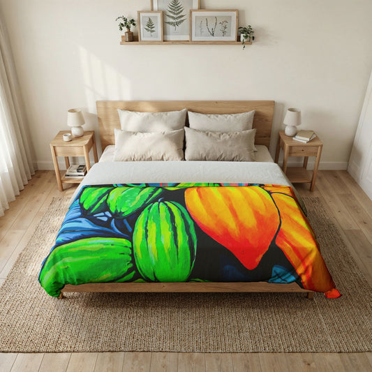 Neon Cacao Duvet Cover