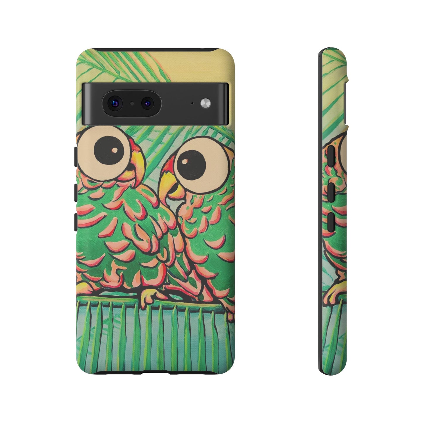 Chatty Cyclops Parrots Tough Phone Case