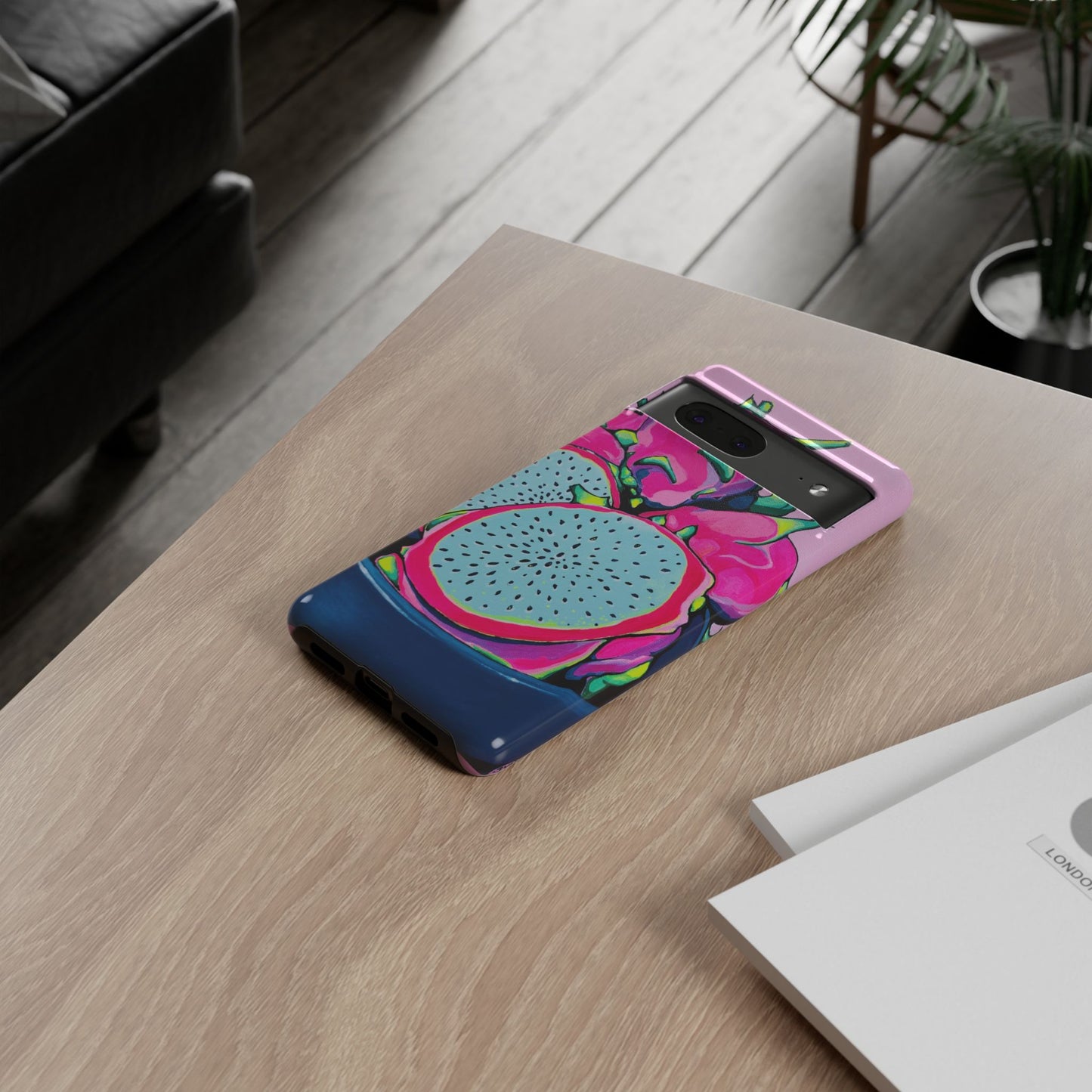 Pink Dragonfruit Tough Phone Case