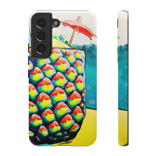 Neon Piña Colada Tough Phone Case