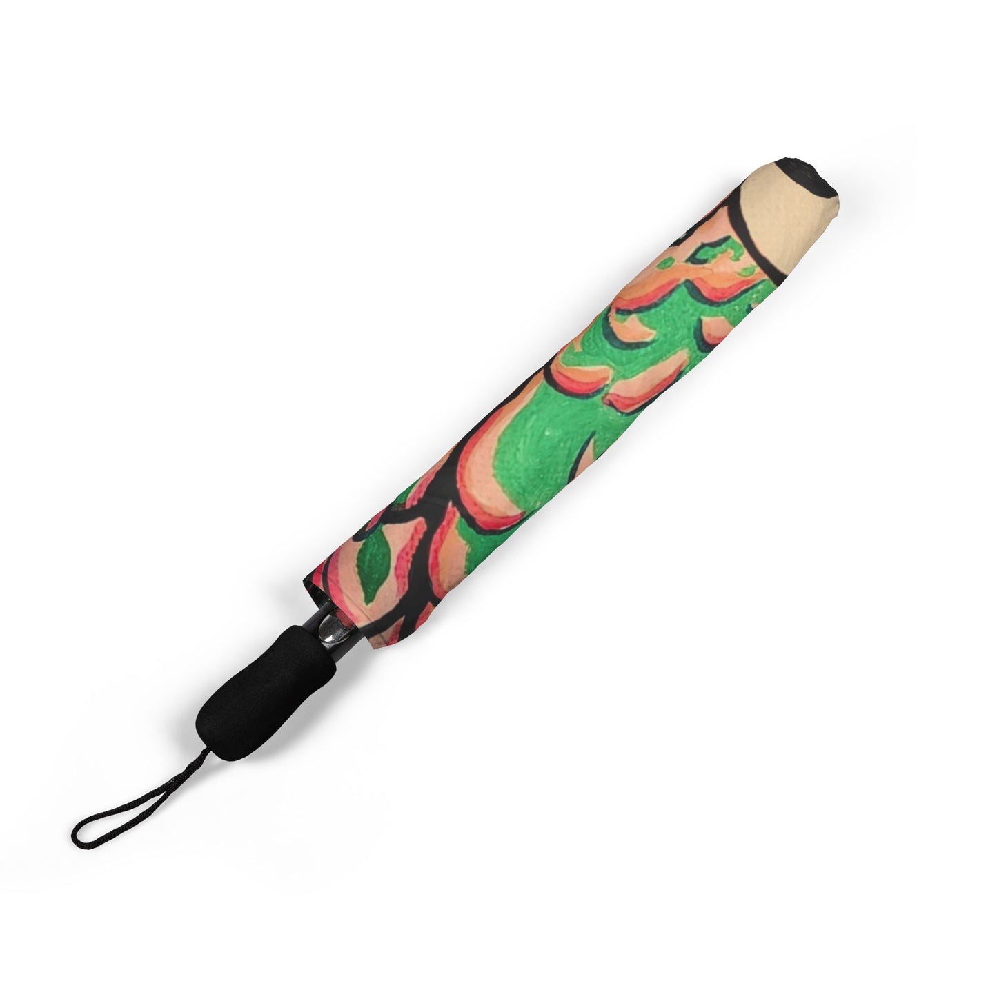 Chatty Cyclops Parrots Tropical Umbrella - Foldable & Stylish Rain Gear