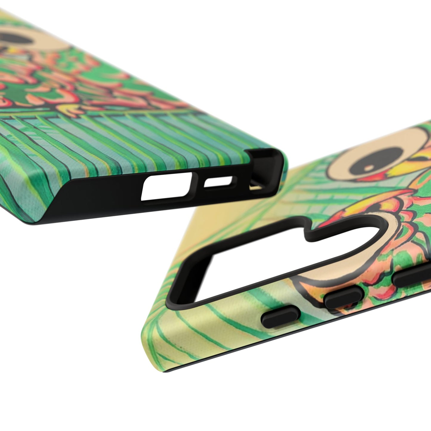 Chatty Cyclops Parrots Tough Phone Case