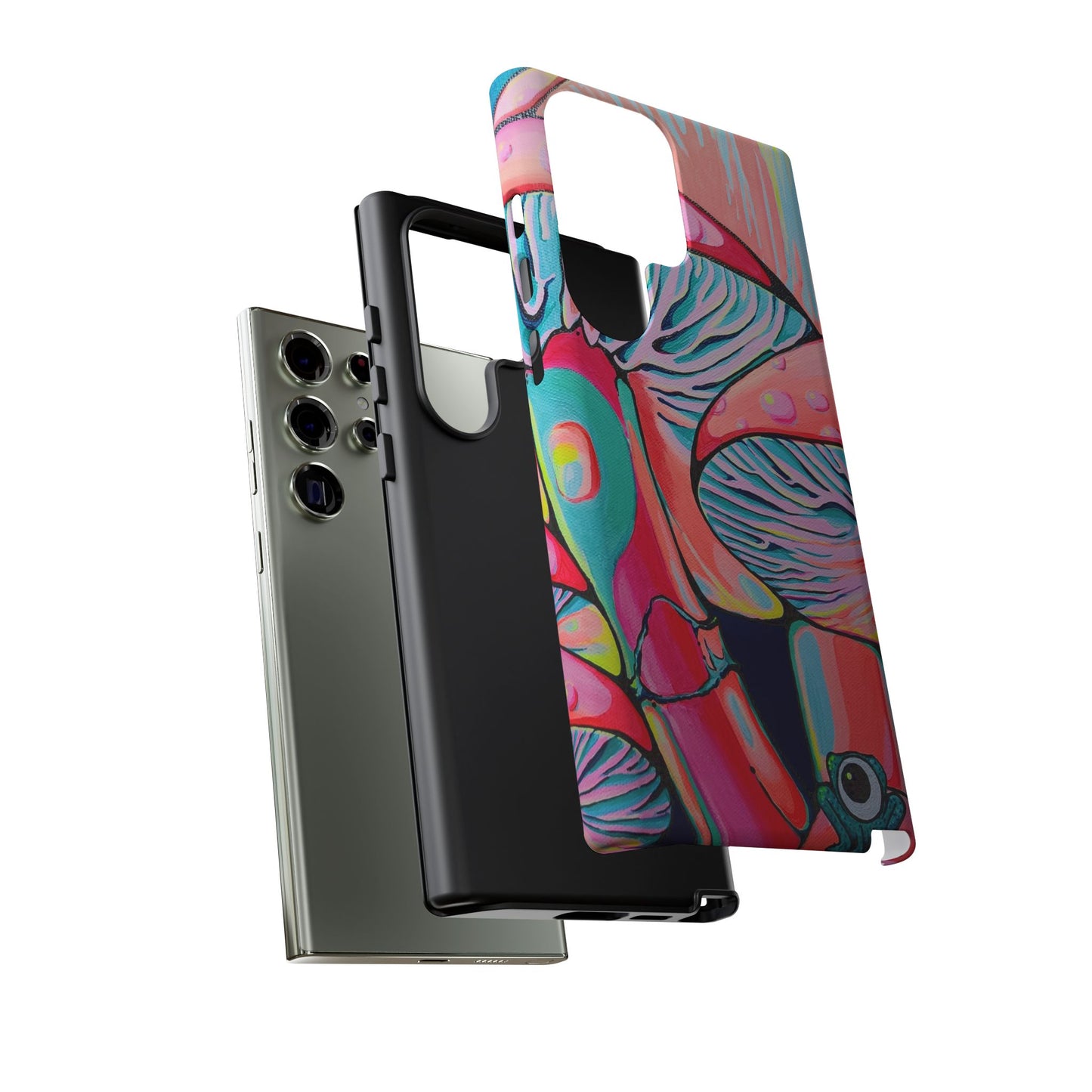 Trippy Mushrooms Tough Phone Case