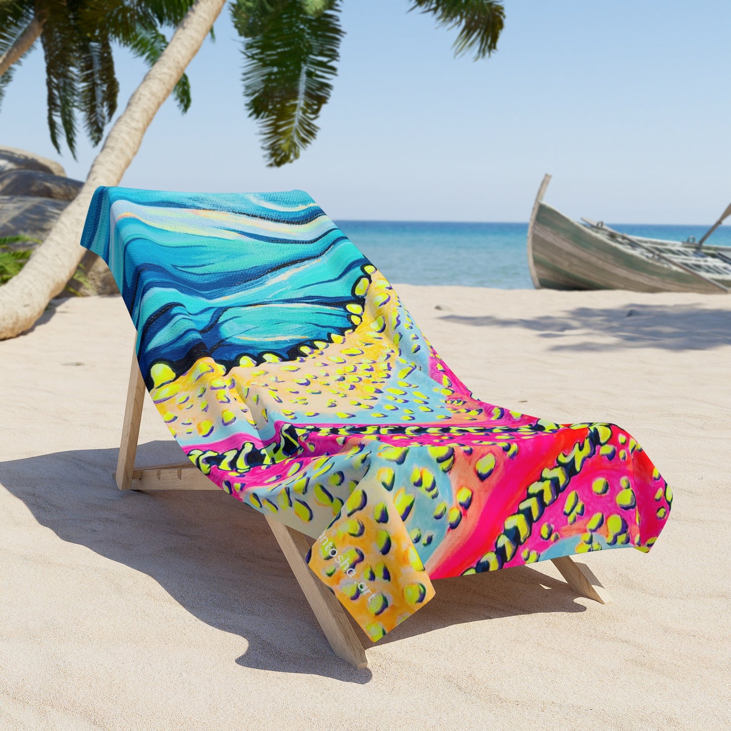 Starfish Beach Bocas Beach Towel for Summer Fun and Vacation Essentials