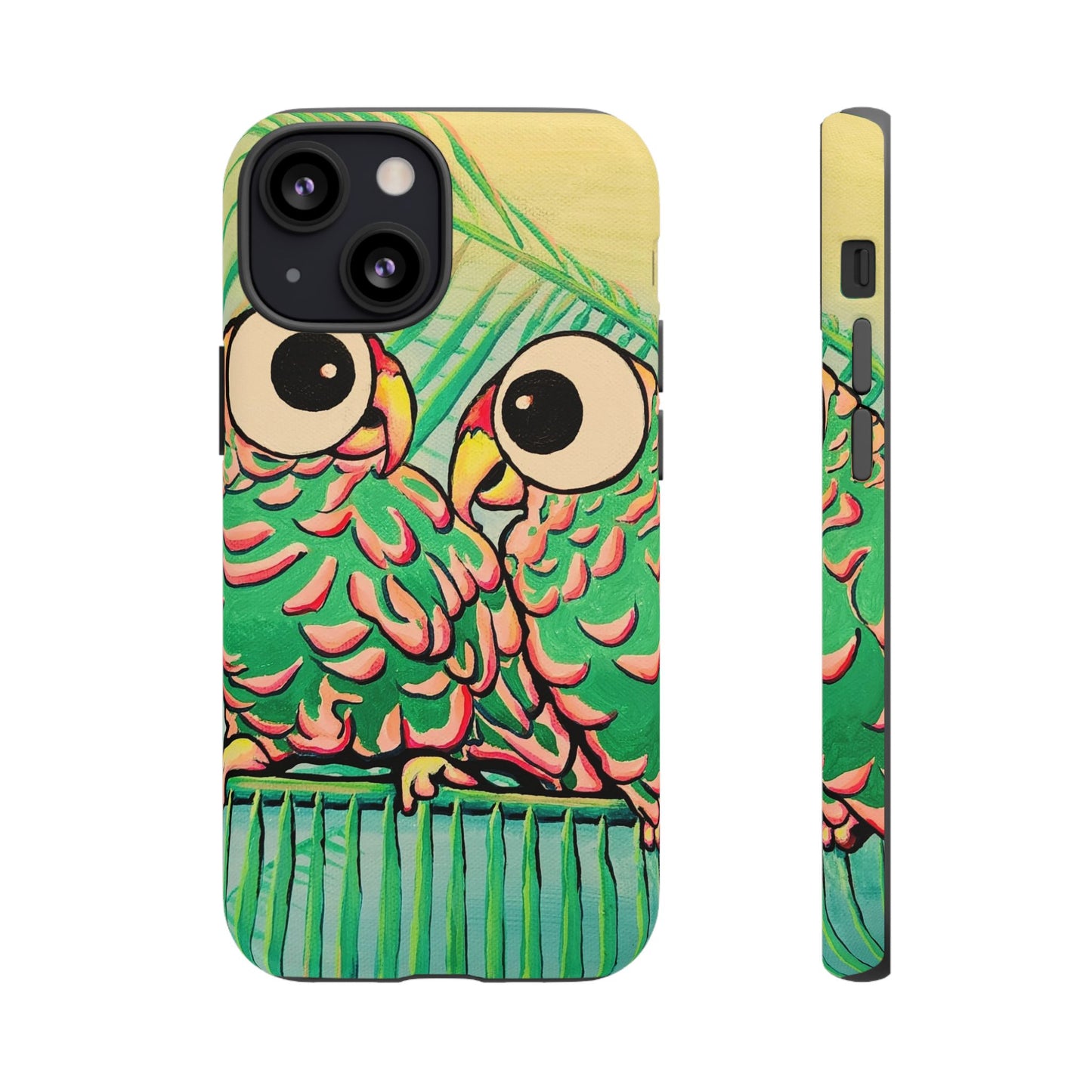 Chatty Cyclops Parrots Tough Phone Case