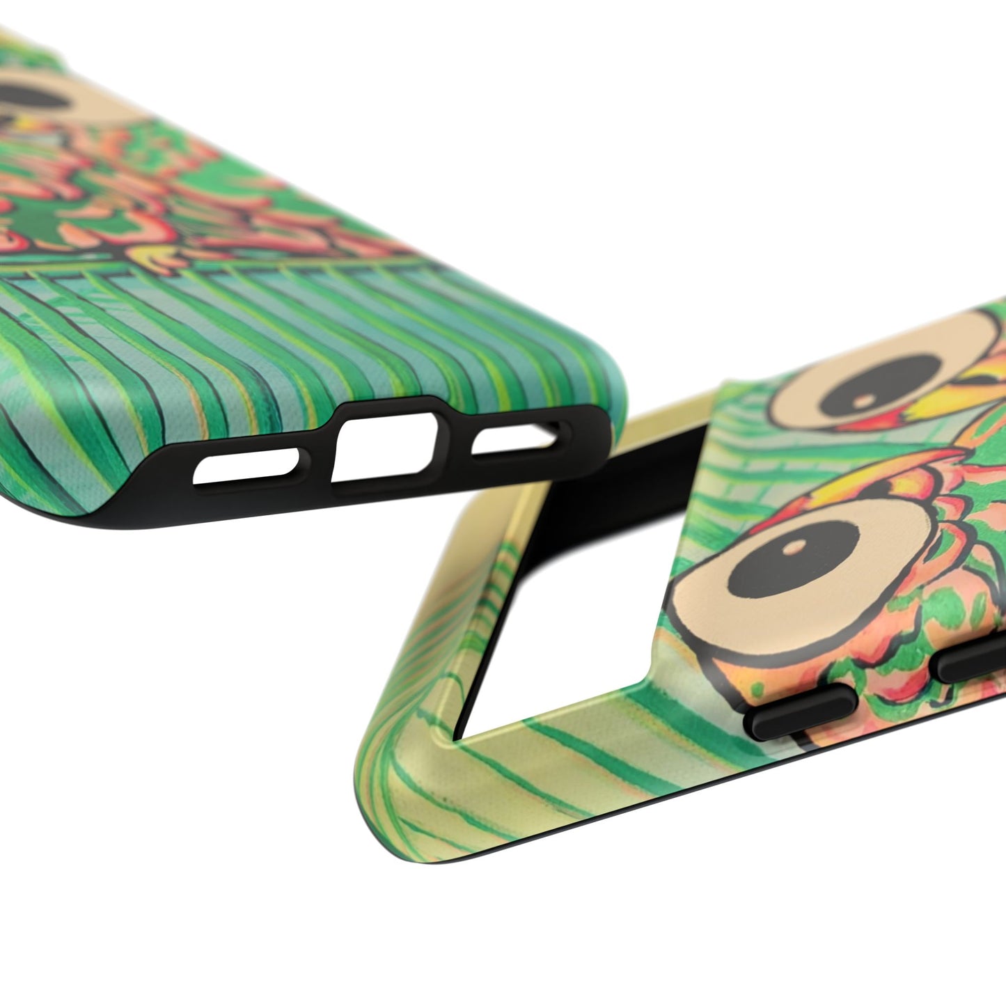 Chatty Cyclops Parrots Tough Phone Case