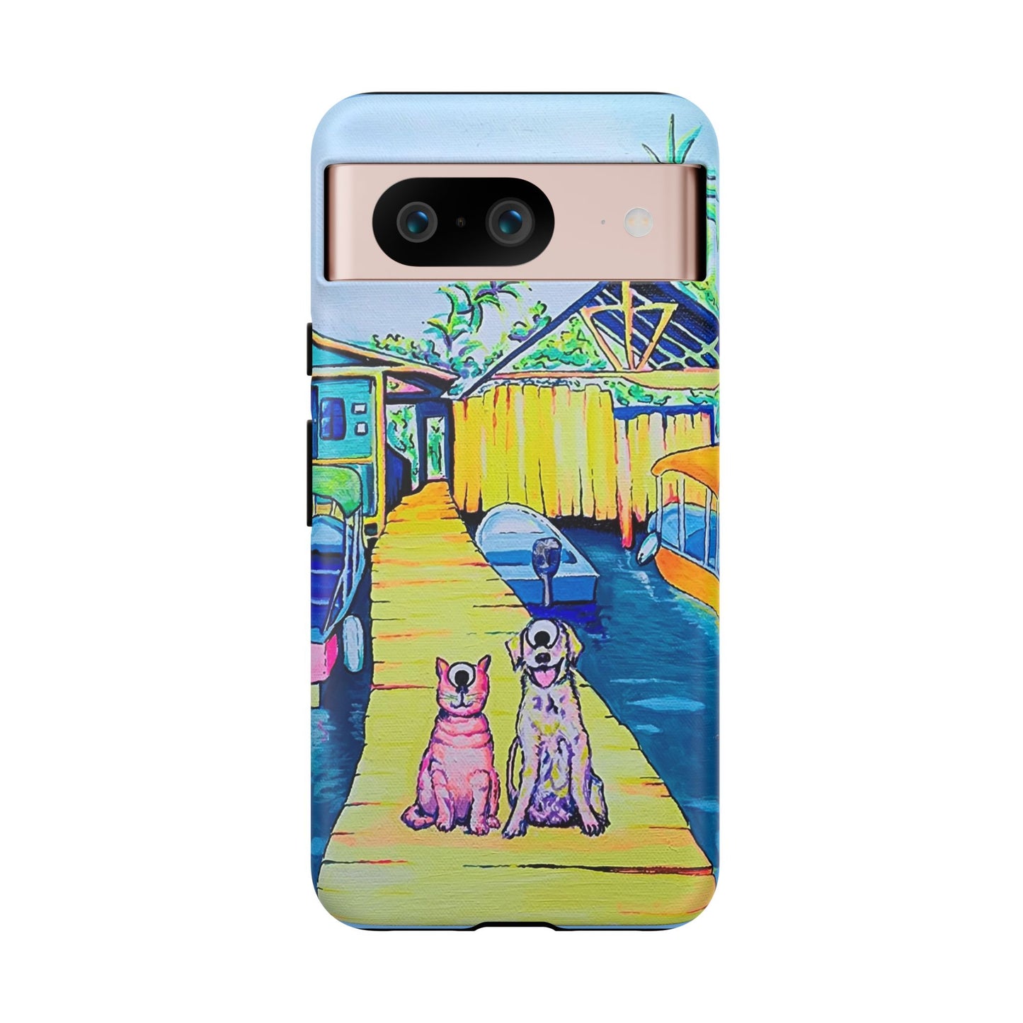 Bocas Cat and Dog Tough Phone Case