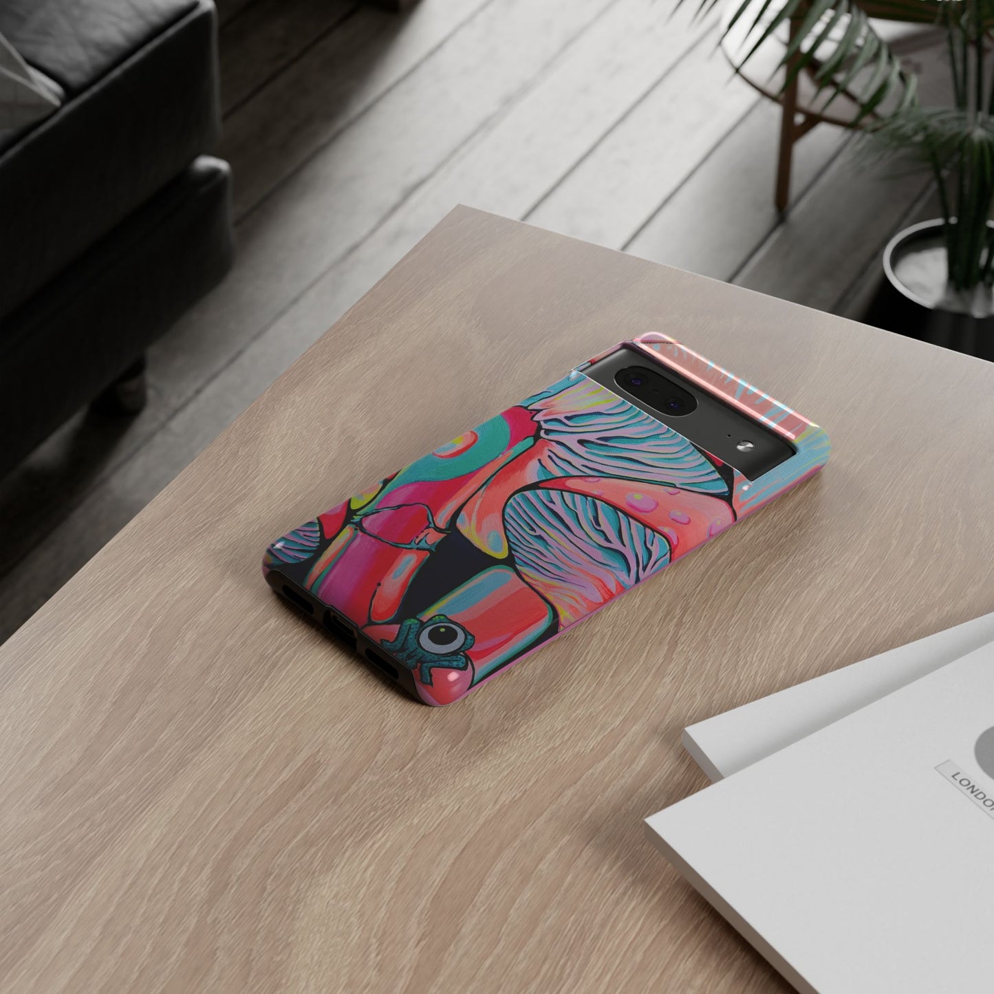 Trippy Mushrooms Tough Phone Case