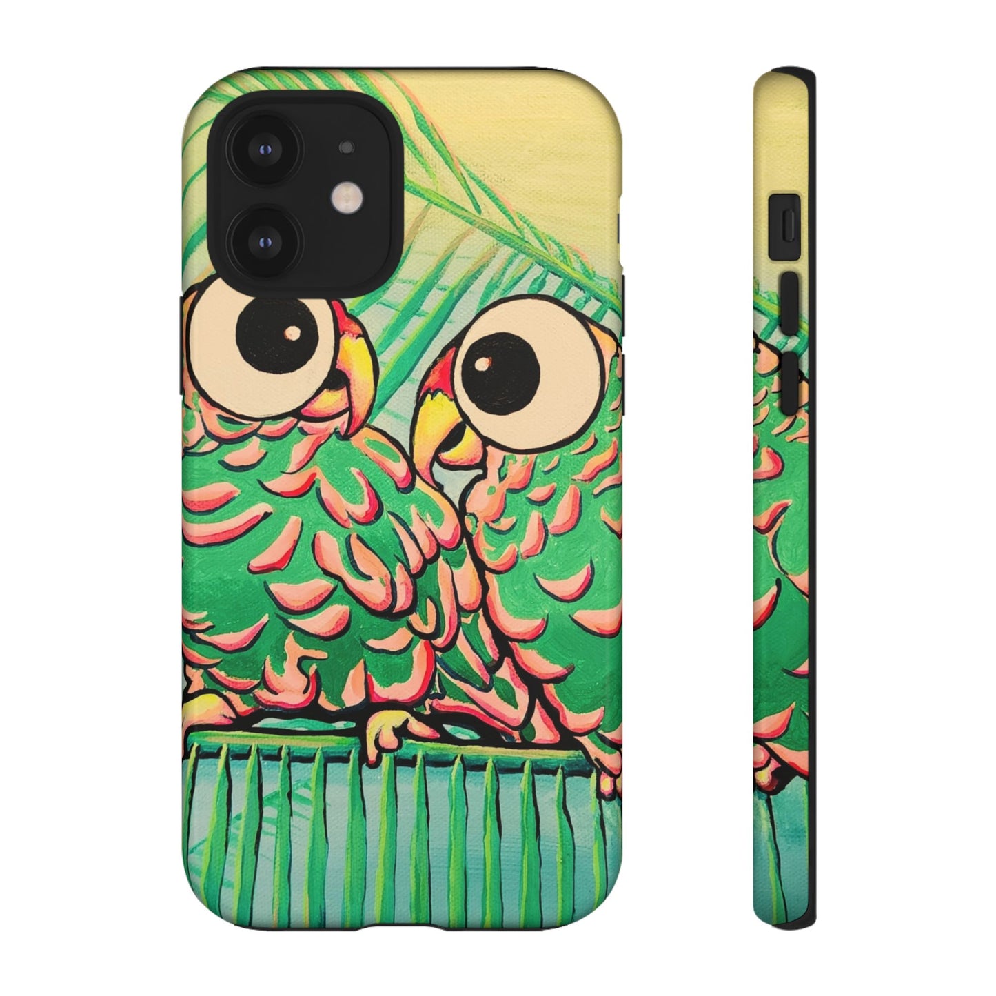 Chatty Cyclops Parrots Tough Phone Case