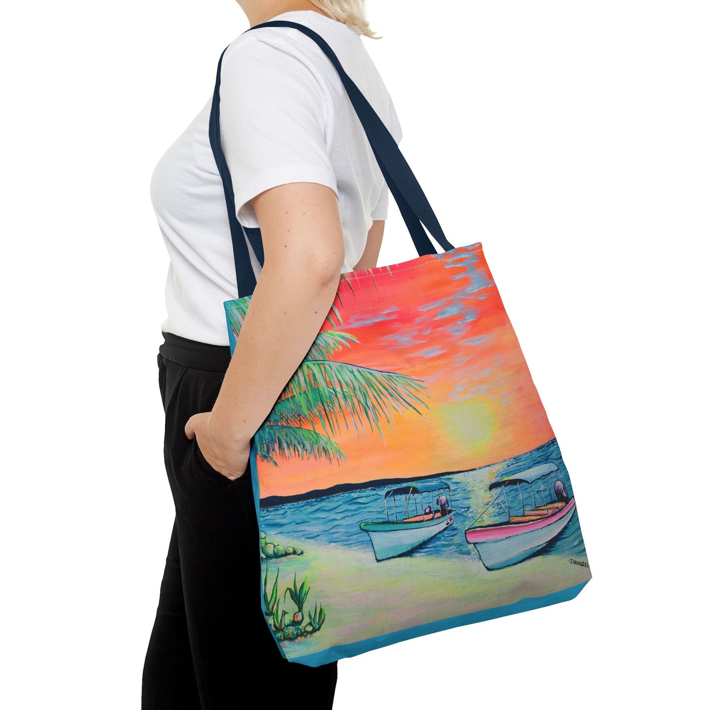 Premium Panga Express Tote Bag, Original Artist Design, Reusable Shopping Tote, Eco-Friendly