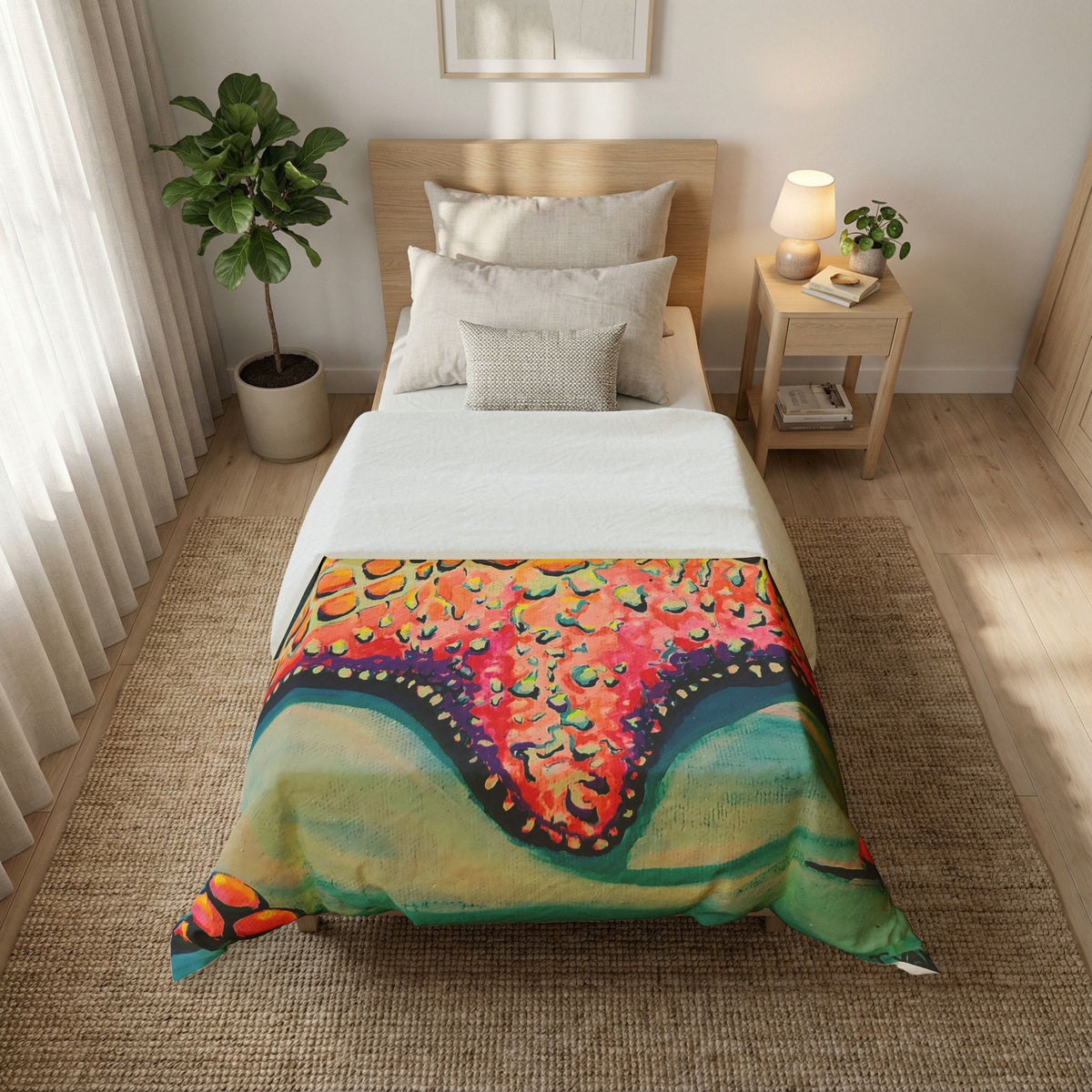 Cyclops Starfish Duvet Cover