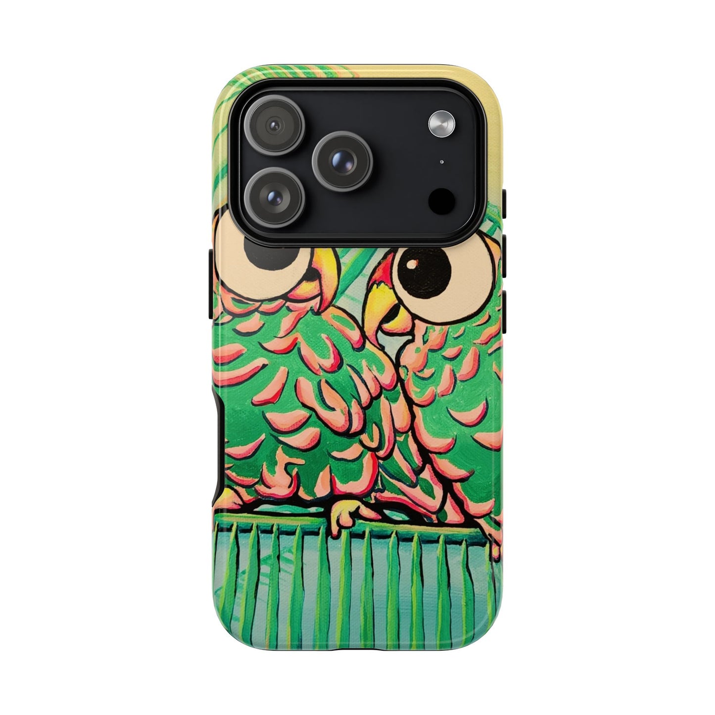 Chatty Cyclops Parrots Tough Phone Case