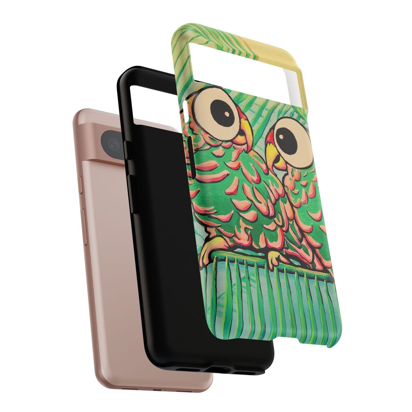 Chatty Cyclops Parrots Tough Phone Case