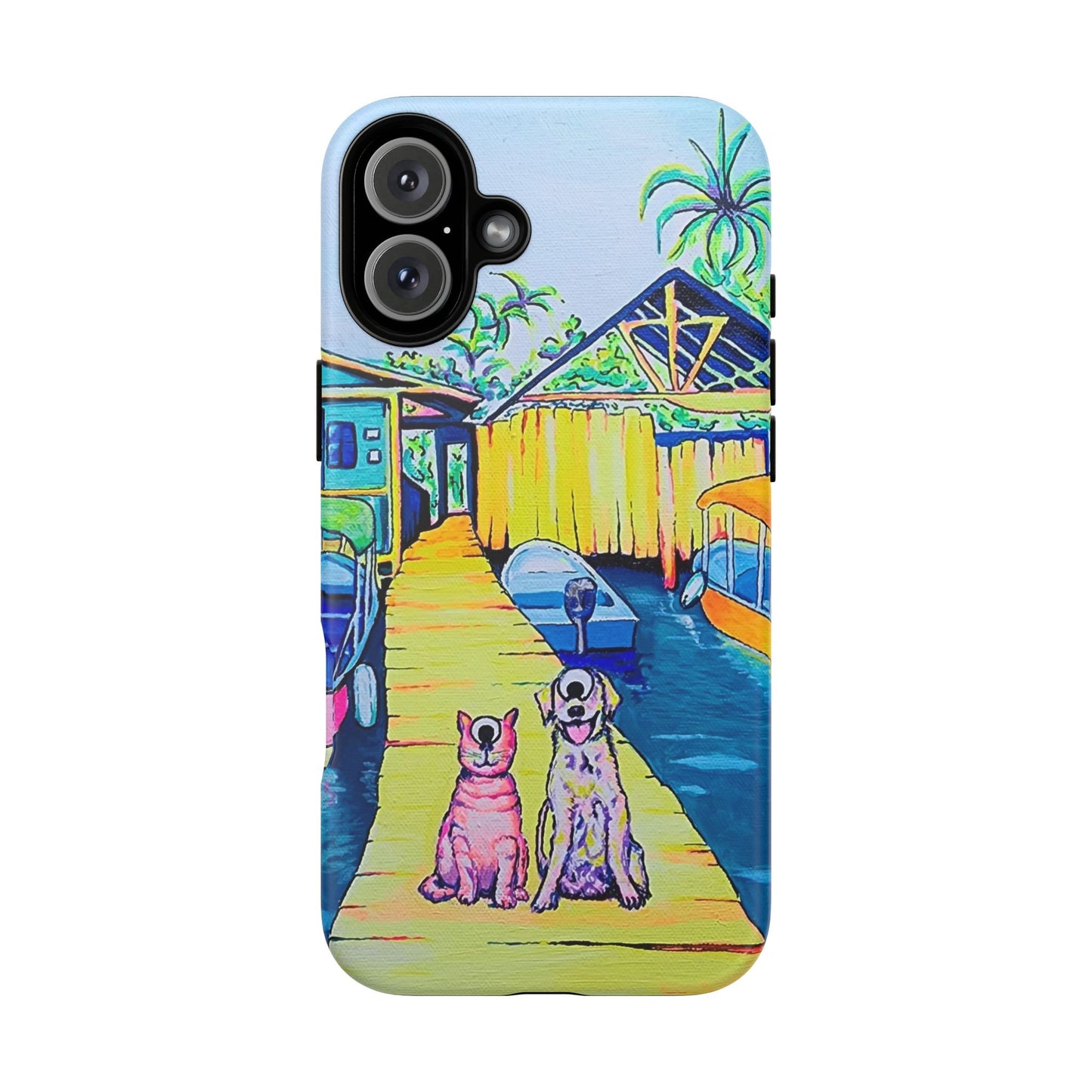 Bocas Cat and Dog Tough Phone Case