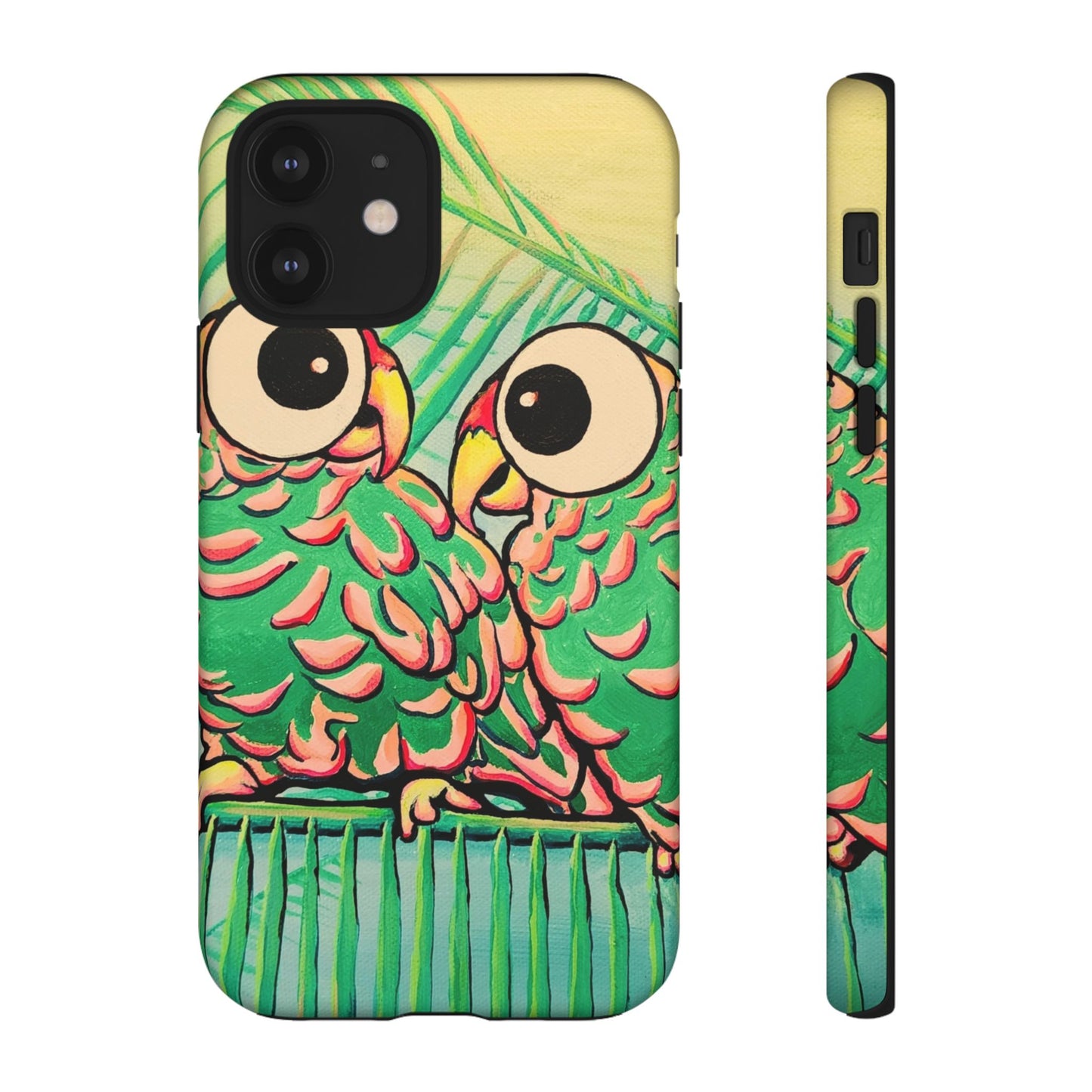 Chatty Cyclops Parrots Tough Phone Case