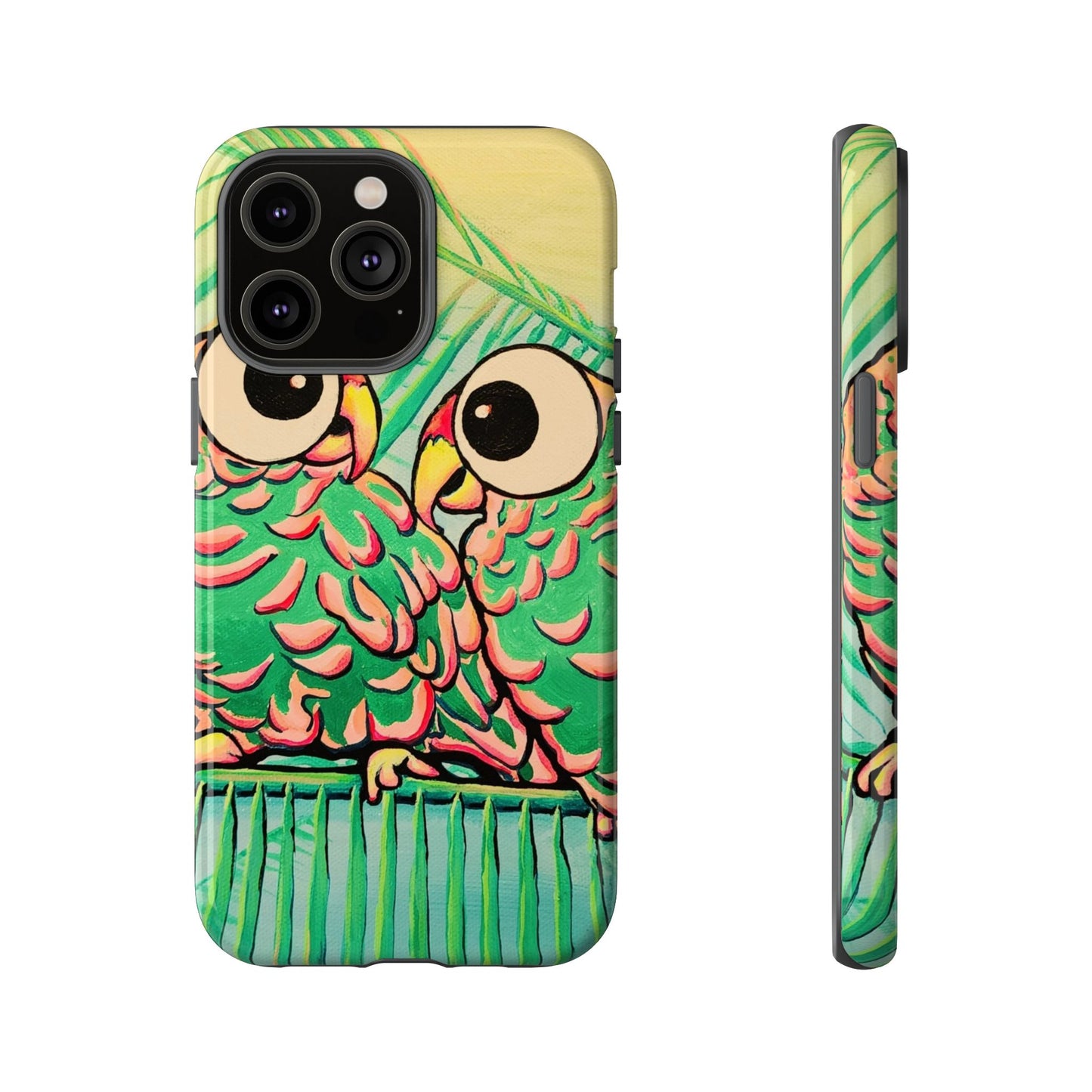 Chatty Cyclops Parrots Tough Phone Case