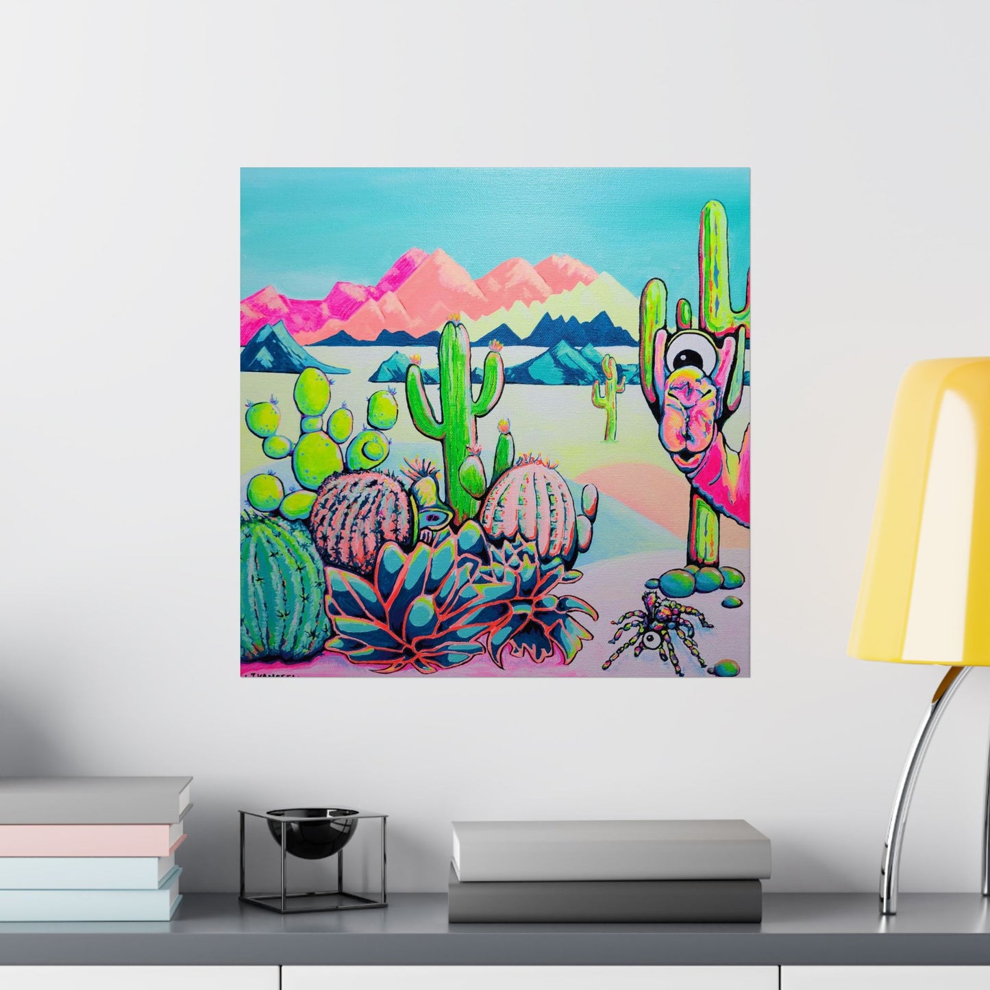 Cyclops Camel Giclée Art Poster