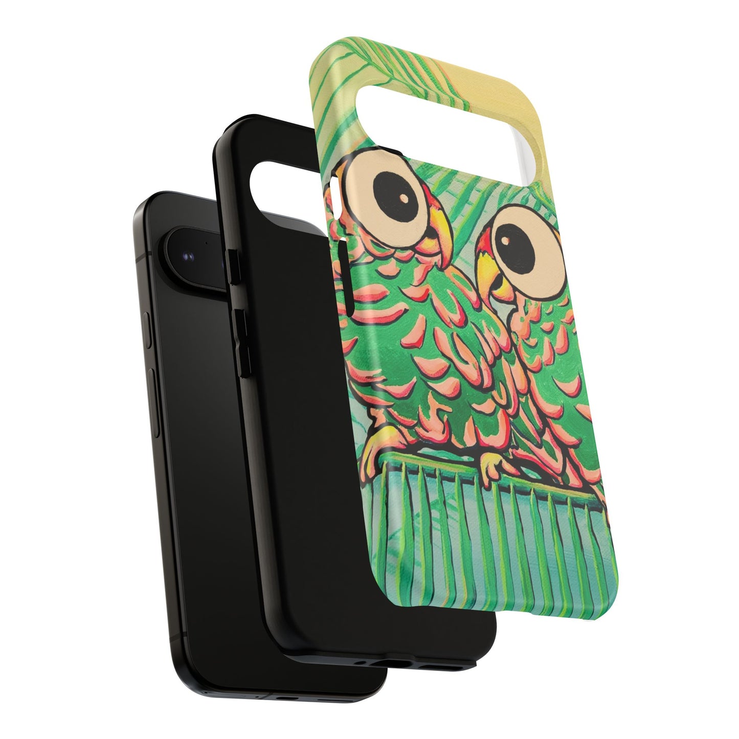 Chatty Cyclops Parrots Tough Phone Case