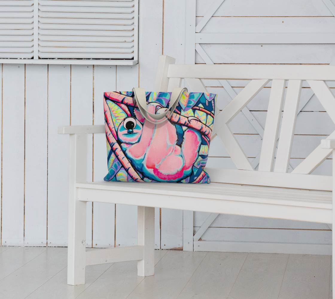 Cyclops Sloth Market Tote