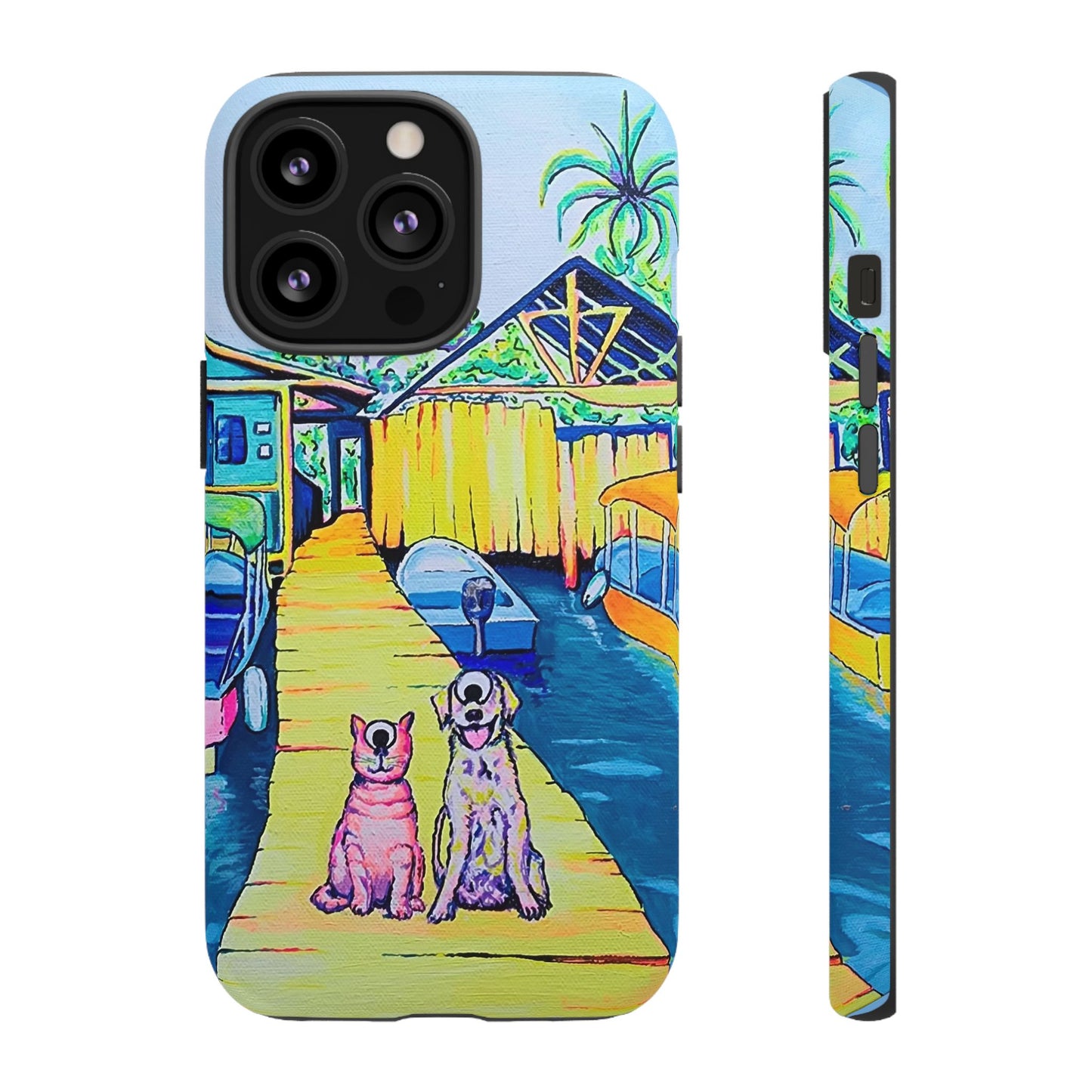 Bocas Cat and Dog Tough Phone Case