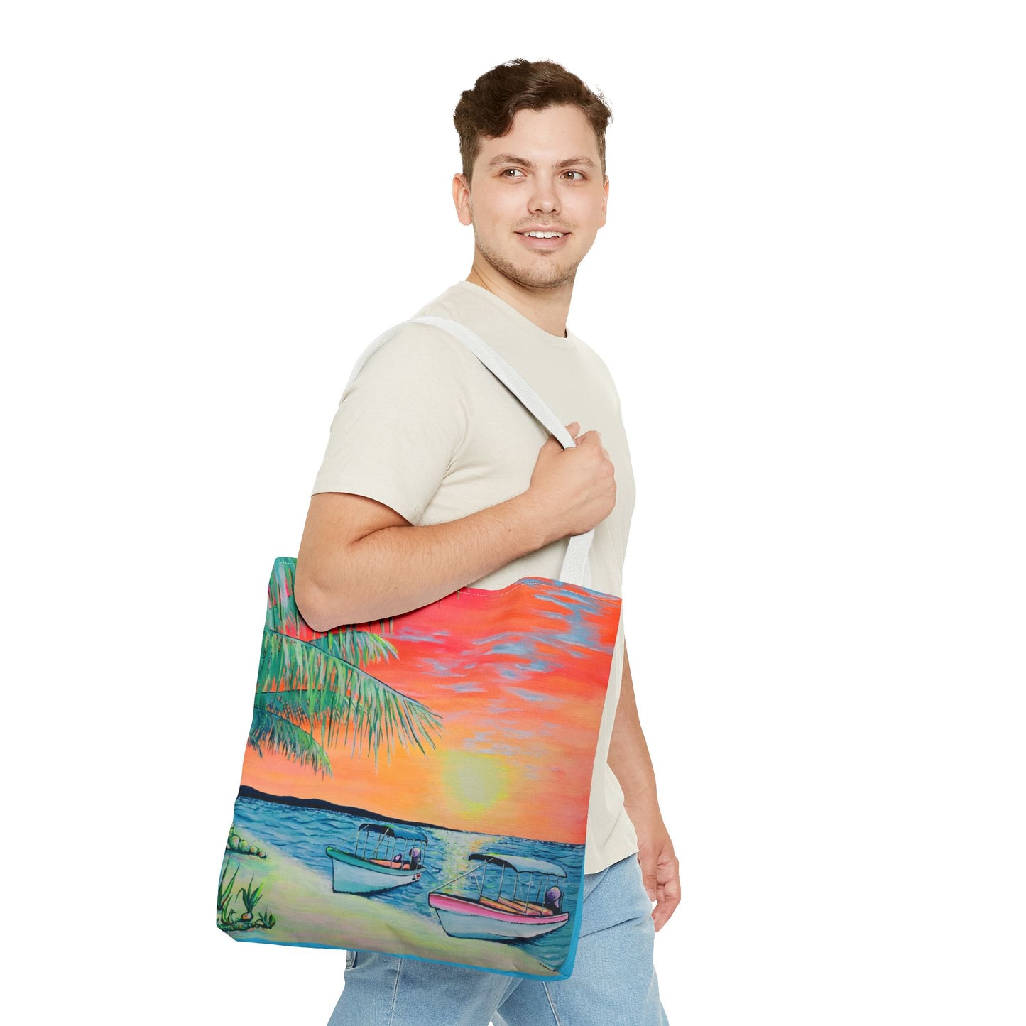 Premium Panga Express Tote Bag, Original Artist Design, Reusable Shopping Tote, Eco-Friendly