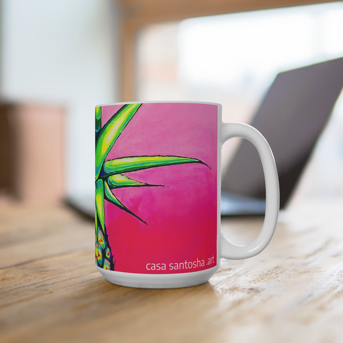 Neon Pineapple Mug