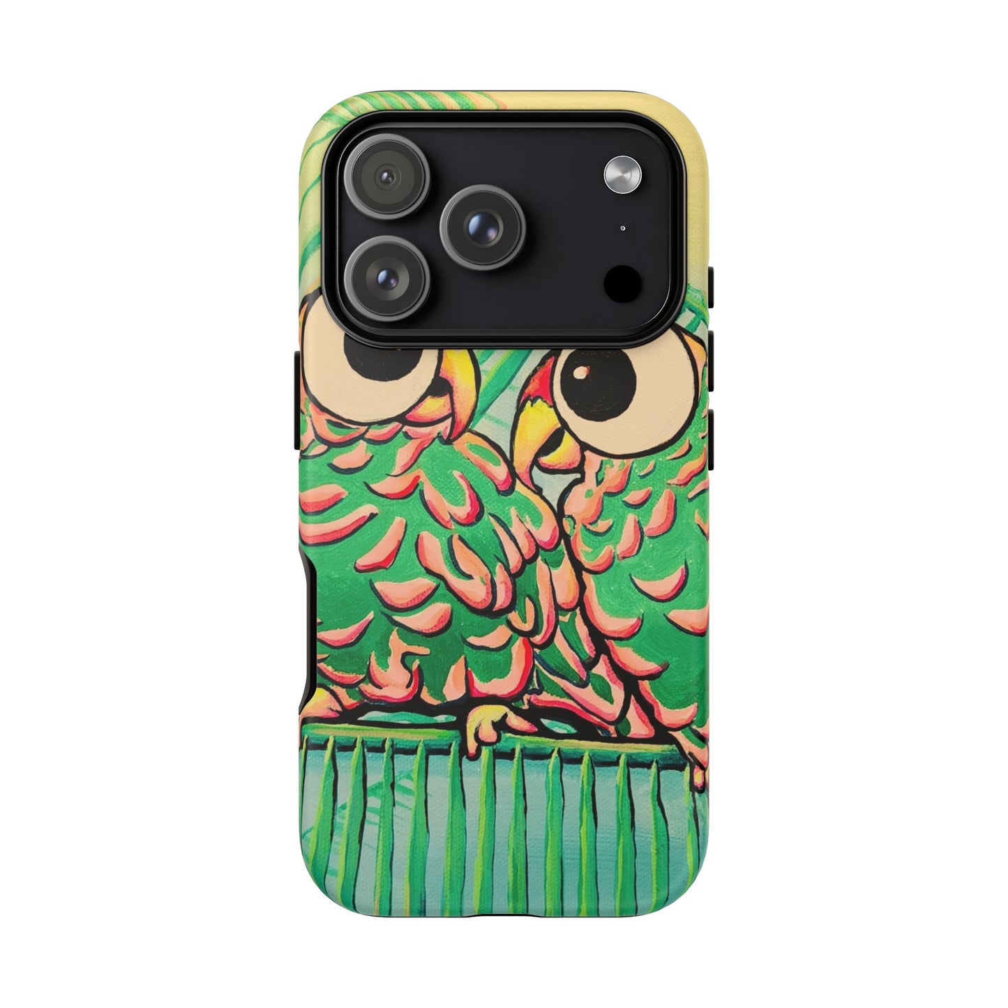 Chatty Cyclops Parrots Tough Phone Case