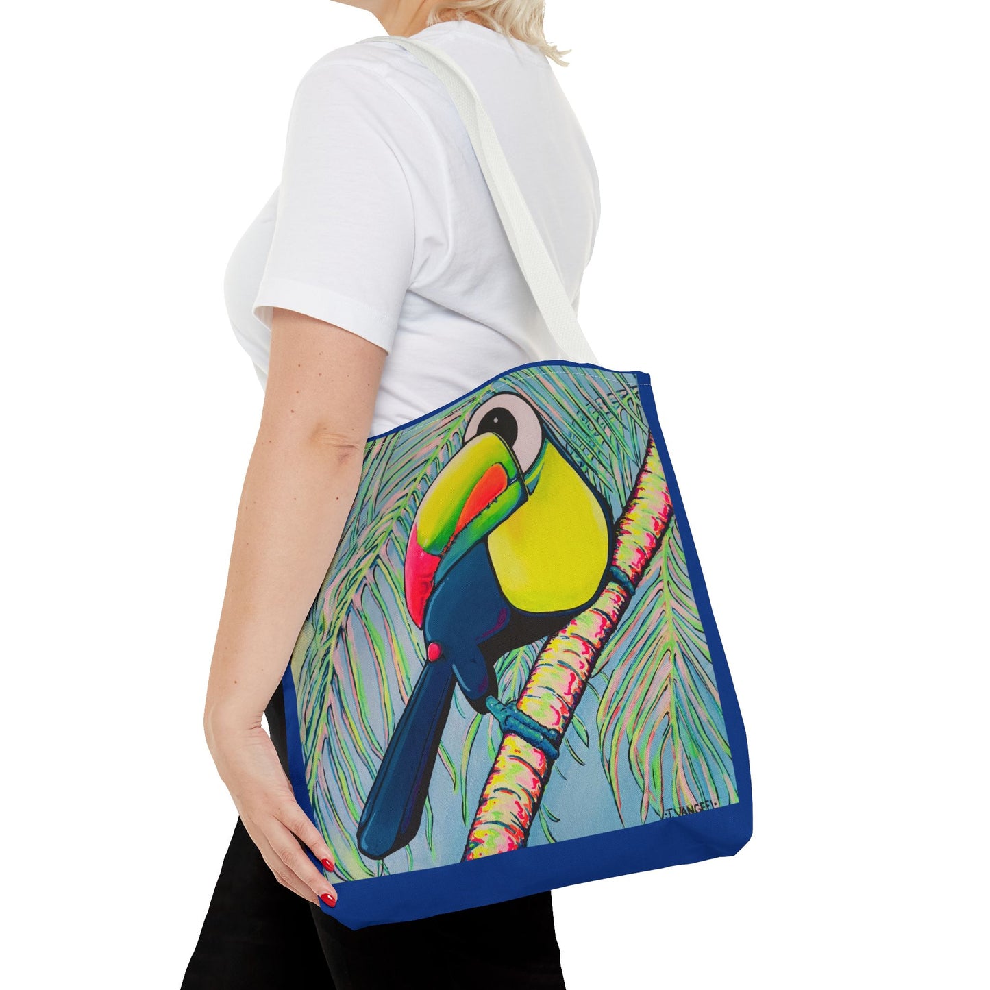 Premium Cyclops Toucan Tote Bag, Original Artist Design, Reusable Shopping Tote, Eco-Friendly