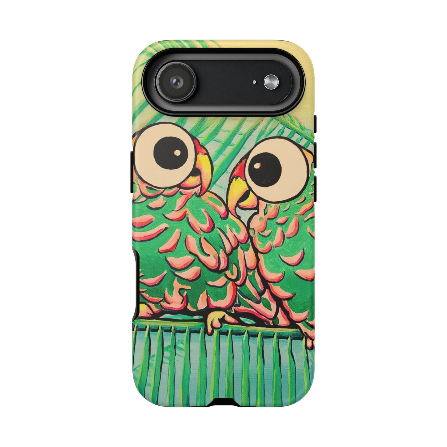 Chatty Cyclops Parrots Tough Phone Case