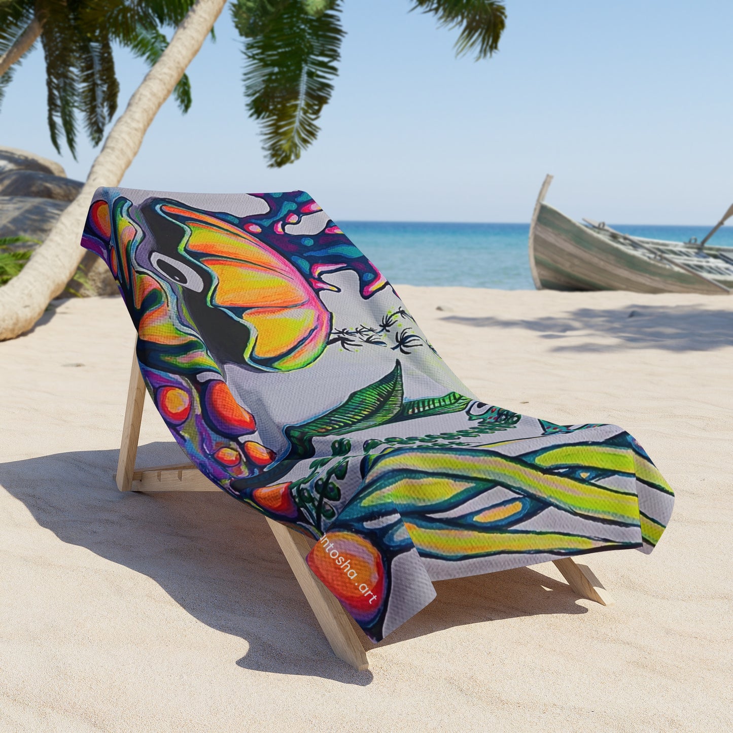 Cyclops Clam Beach Towel for Summer Fun and Vacation Essentials