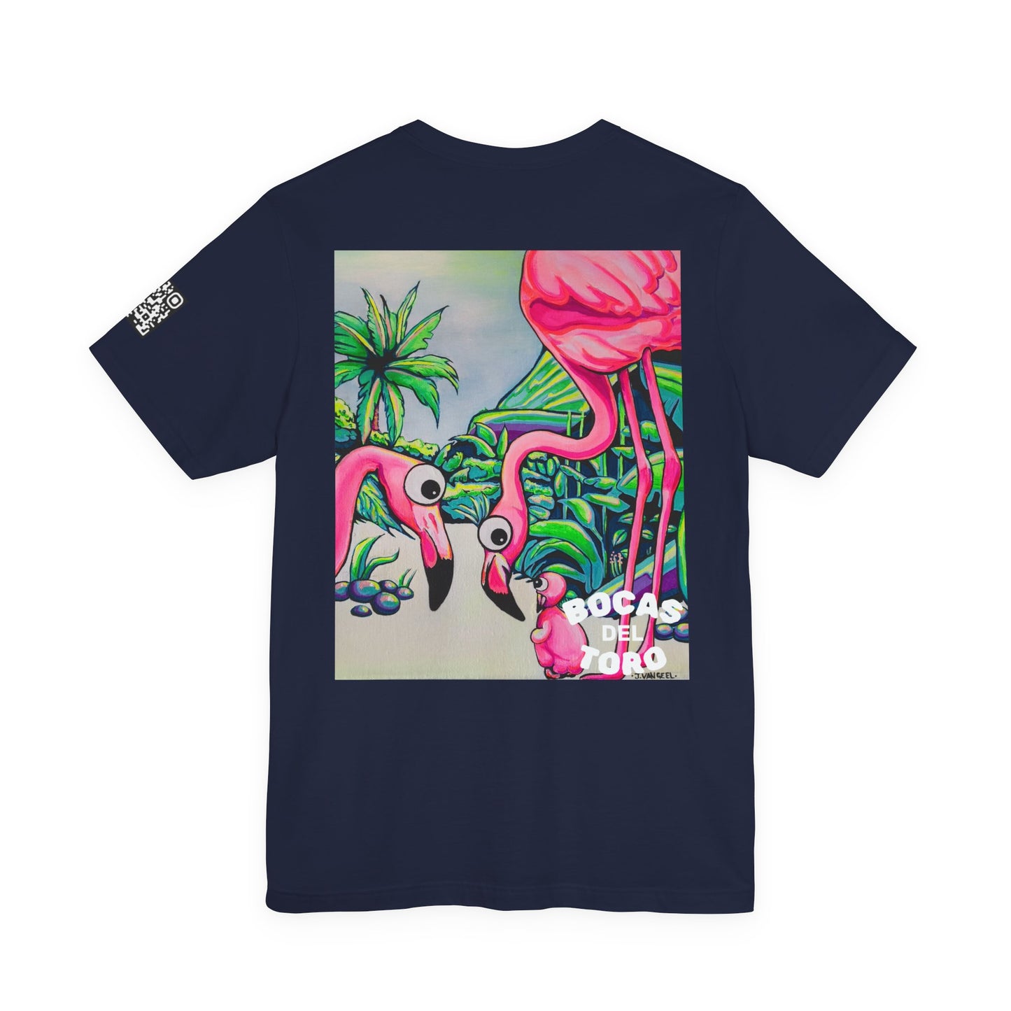 Unisex Cyclops Flamingo Family Tee