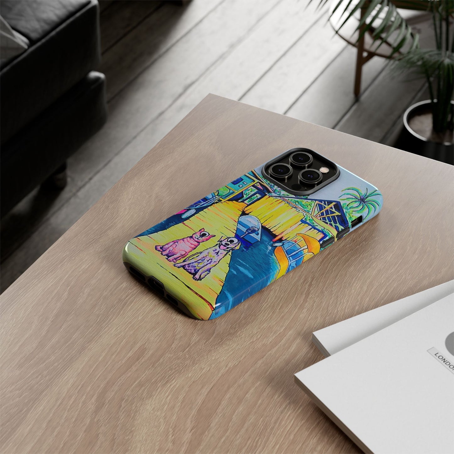 Bocas Cat and Dog Tough Phone Case
