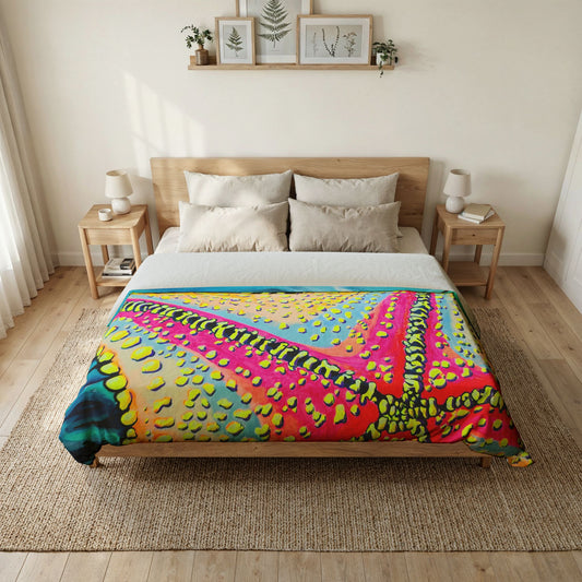 Starfish Beach Bocas Duvet Cover