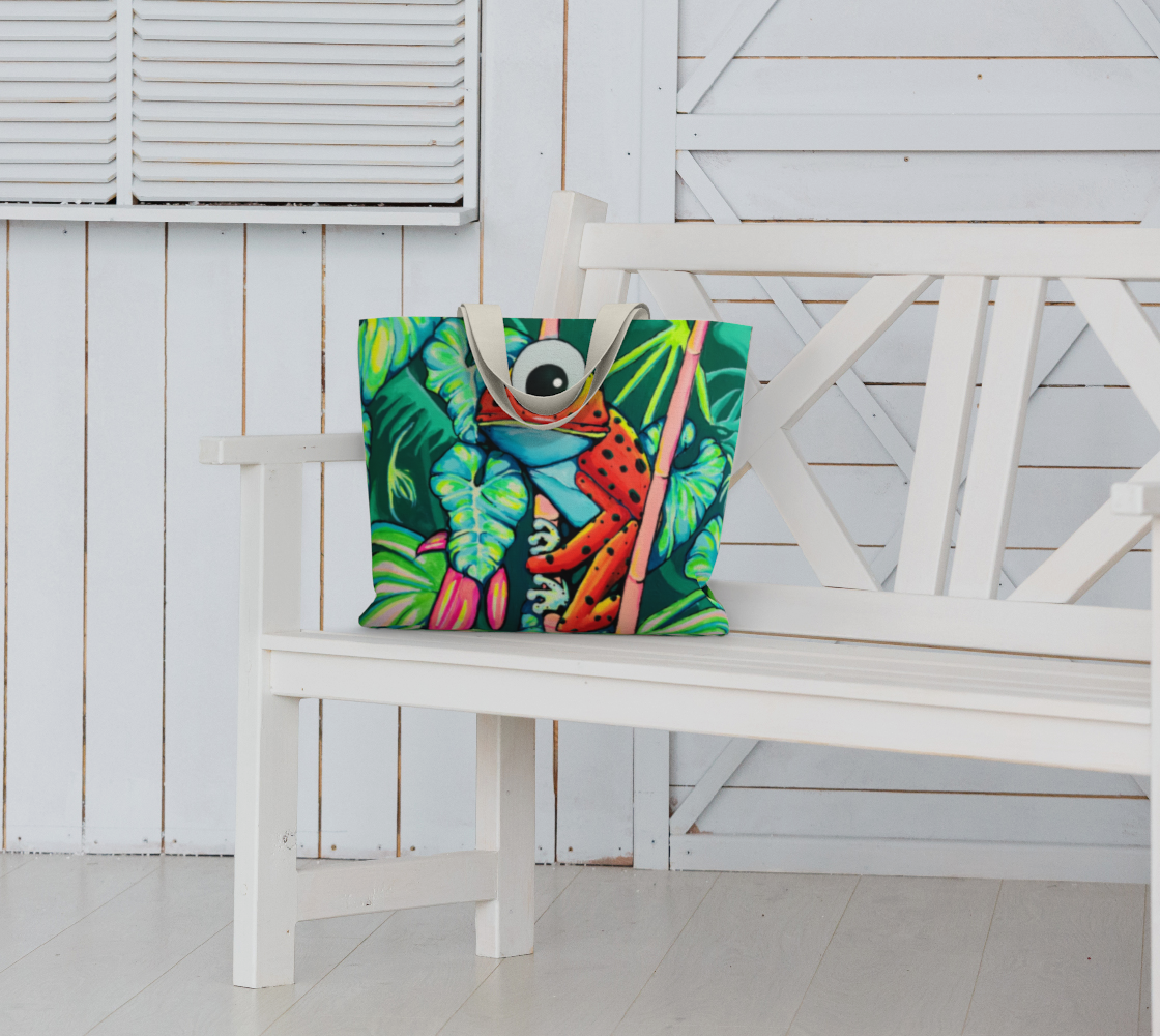 Cyclops Red Frog Market Tote