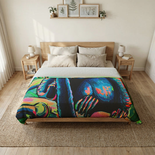 Cyclops Monkey Duvet Cover